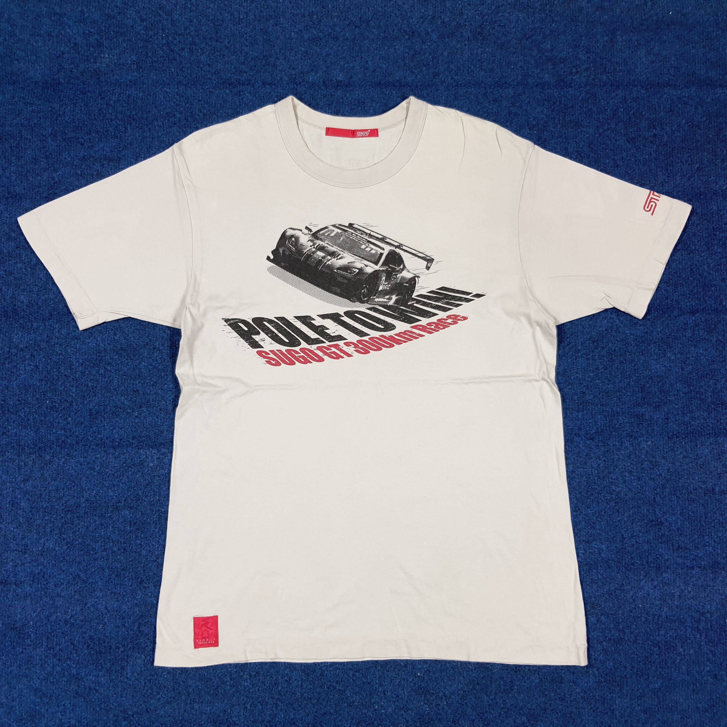 Vintage Vintage Subaru STI Super SUGO GT 300 Racing T-Shirt C285N53 Size US M / EU 48-50 / 2 - 1 Thumbnail