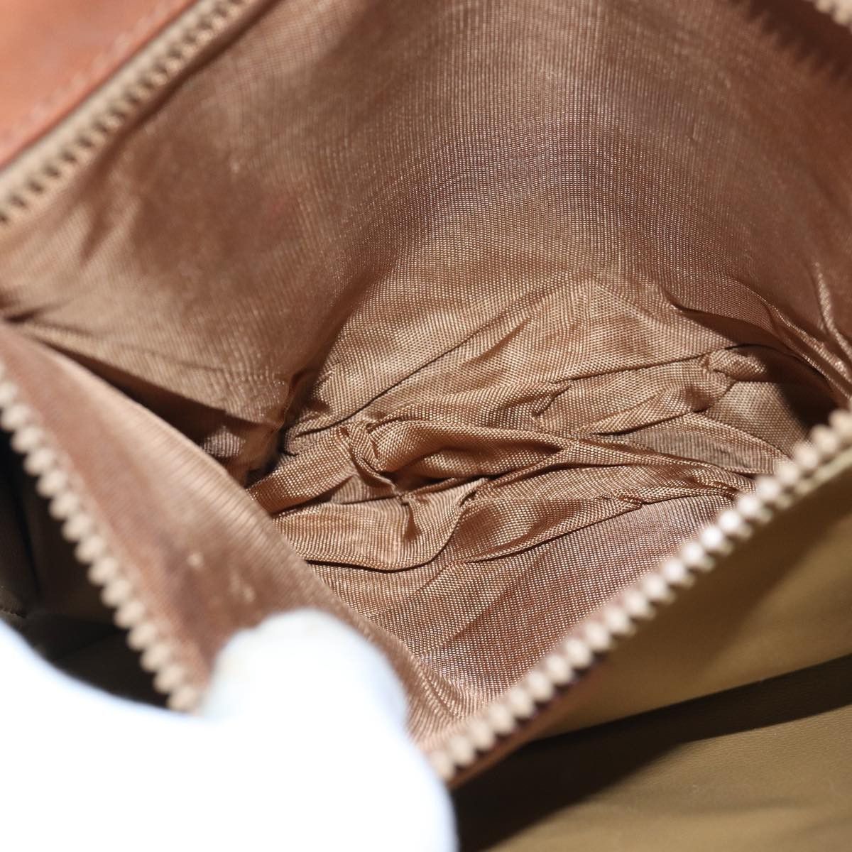 Celine CELINE Macadam Canvas Shoulder Bag Beige Size ONE SIZE - 11 Thumbnail