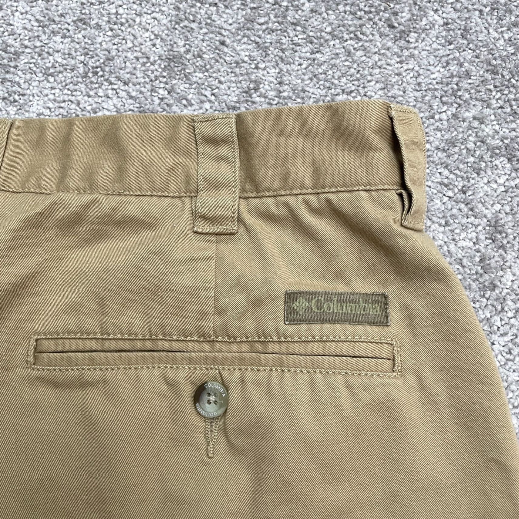 Vintage Columbia Iron Mountain Pants Mens 36x32 Brown 100% Cotton Outdoor Size US 36 / EU 52 - 5 Thumbnail