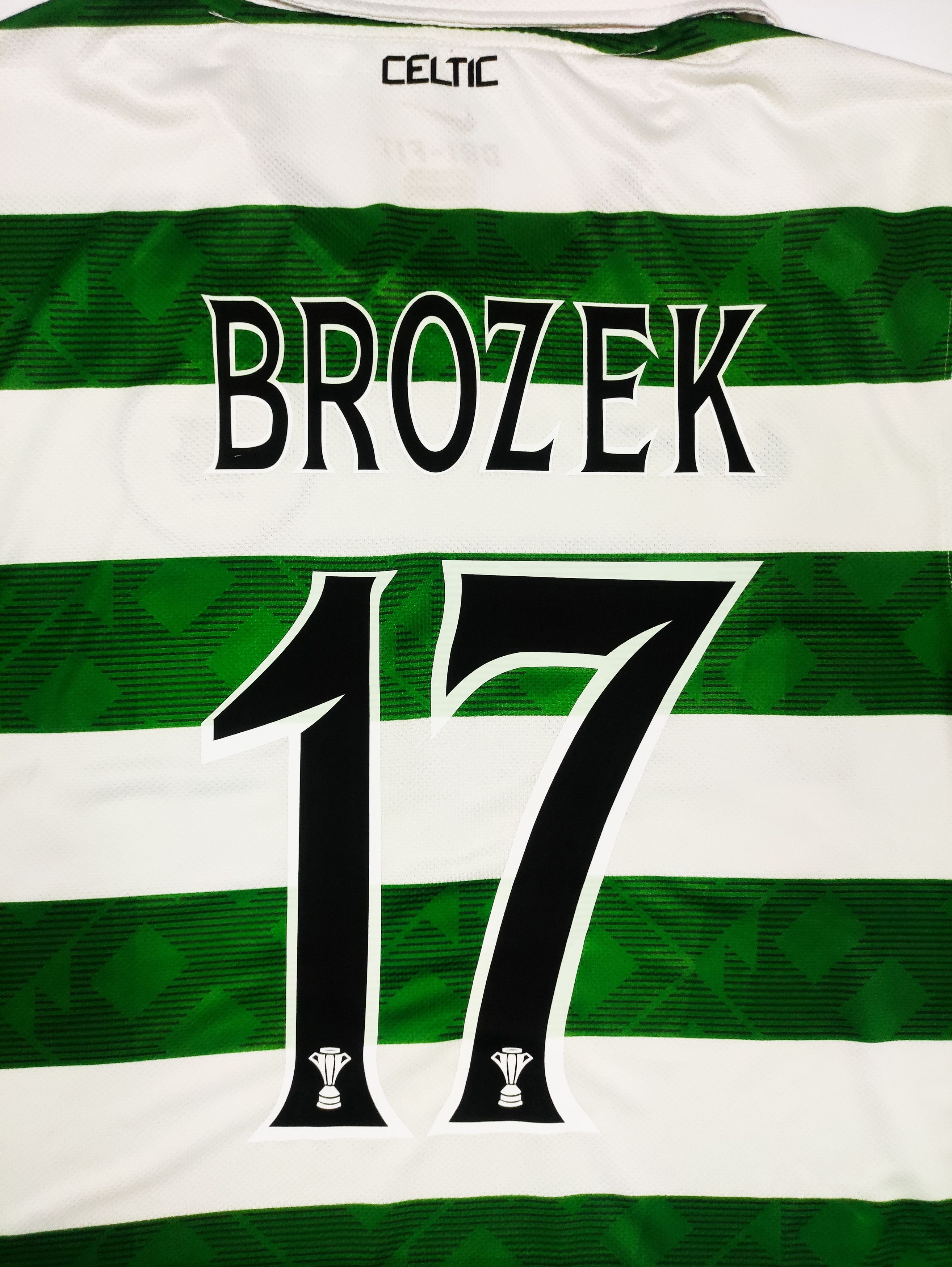 Nike Pawel Brozek #17 Celtic Glasgow FC 2011 2012 Nike Home Shirt Size US S / EU 44-46 / 1 - 6 Thumbnail