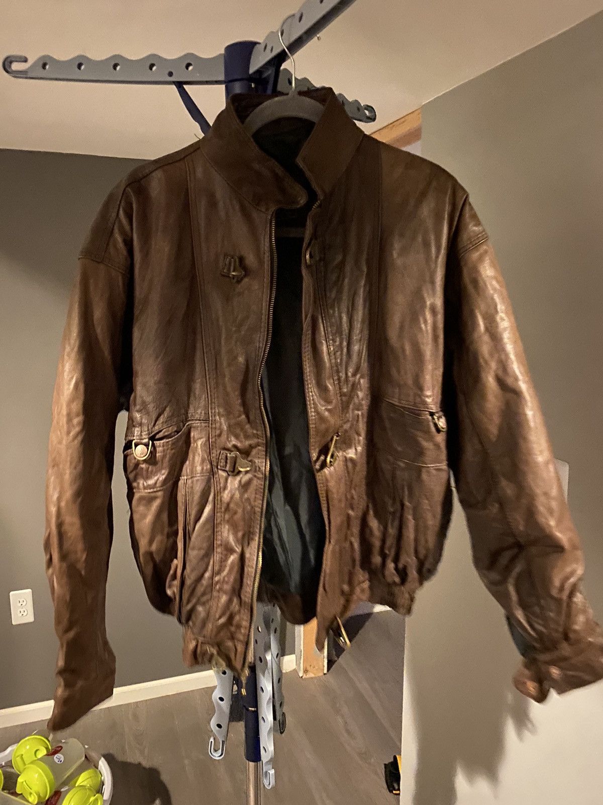 Leather Jacket Brown vintage
