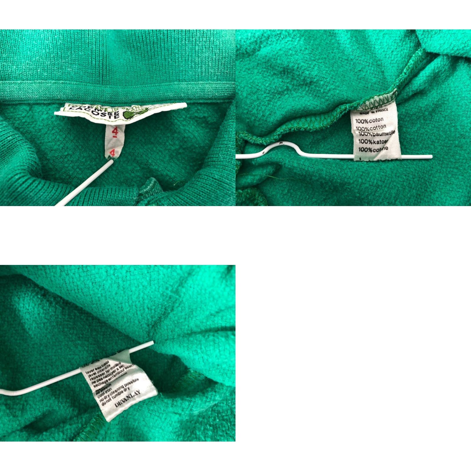 Lacoste Lacoste Chemise Polo Shirt Men Size 4 Green Long Sleeve Cotton Size US S / EU 44-46 / 1 - 8 Thumbnail