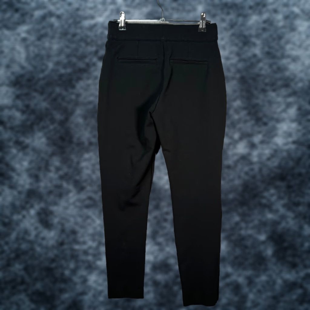 Spanx Spanx Womens Size Small Black Slim-Leg Pants w/ Button Detail Slim Ankle Pants Women XS? Size 28" / US 6 / IT 42 - 1 Thumbnail