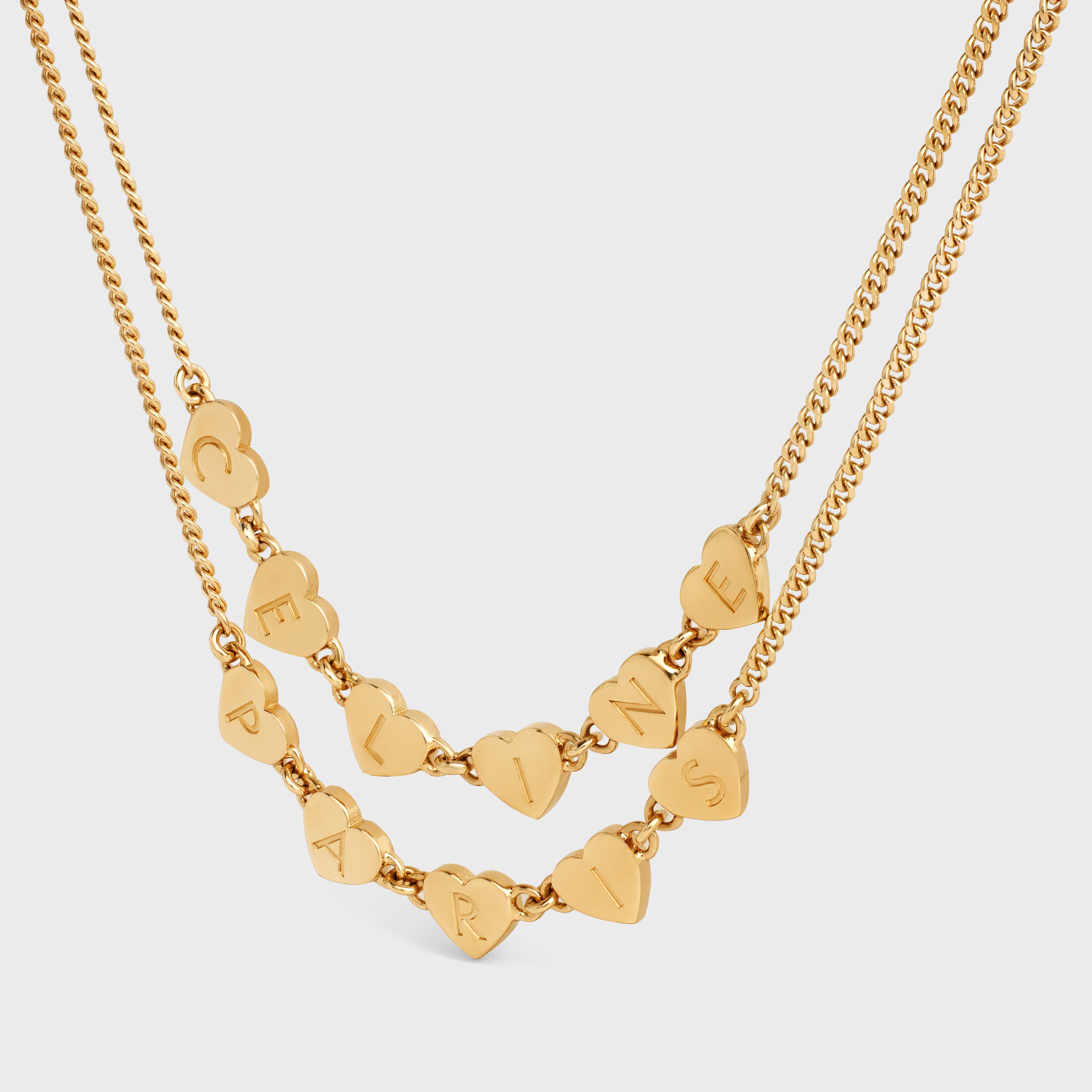 Celine o1bcso1str0725 Size : OS / 460SX6 Necklace in Gold Size ONE SIZE - 3 Thumbnail