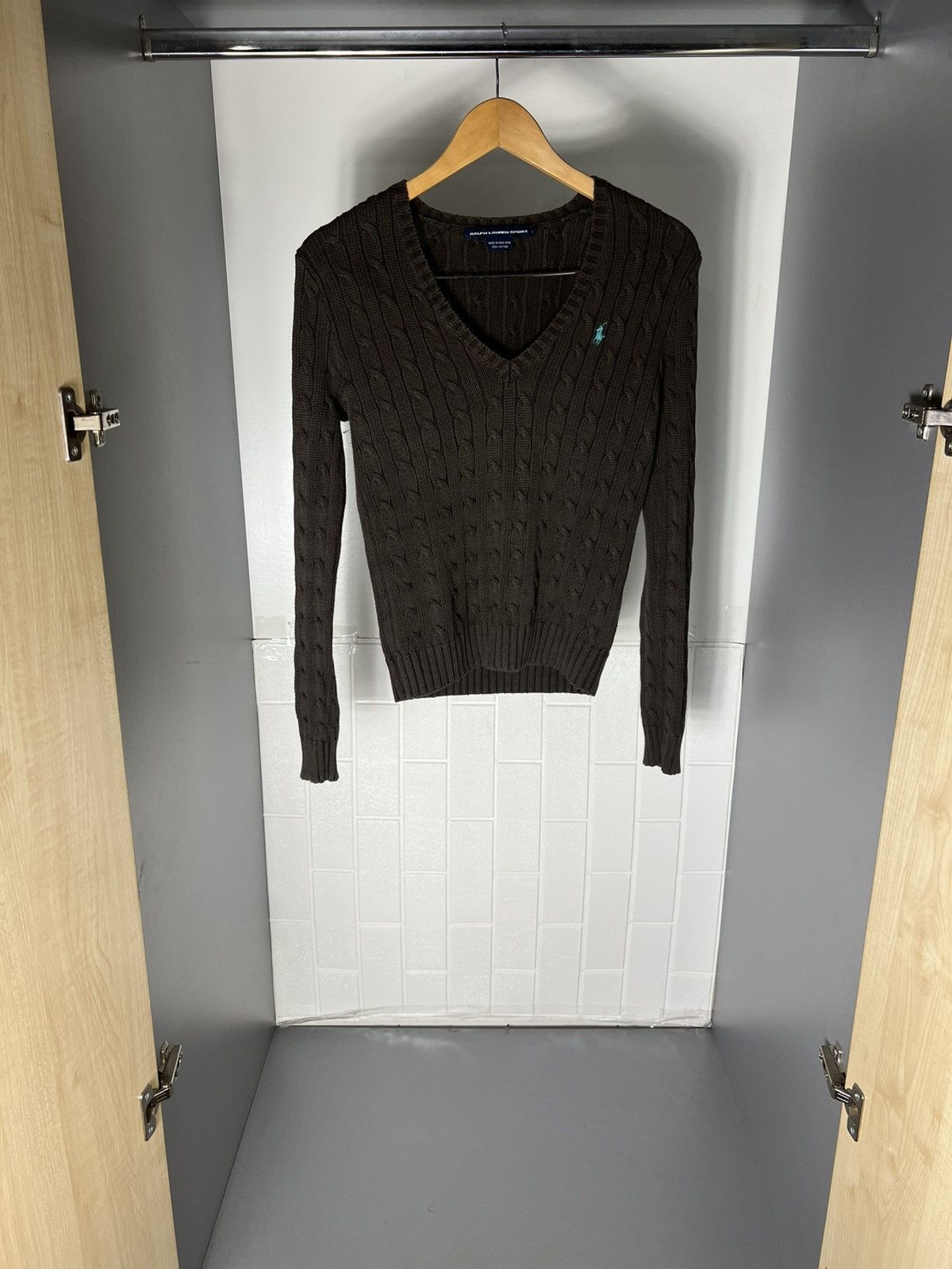 Polo Ralph Lauren VINTAGE POLO RALPH LAUREN KNIT SWEATER DESIGNER RETRO 90s Size M / US 6-8 / IT 42-44 - 1 Thumbnail