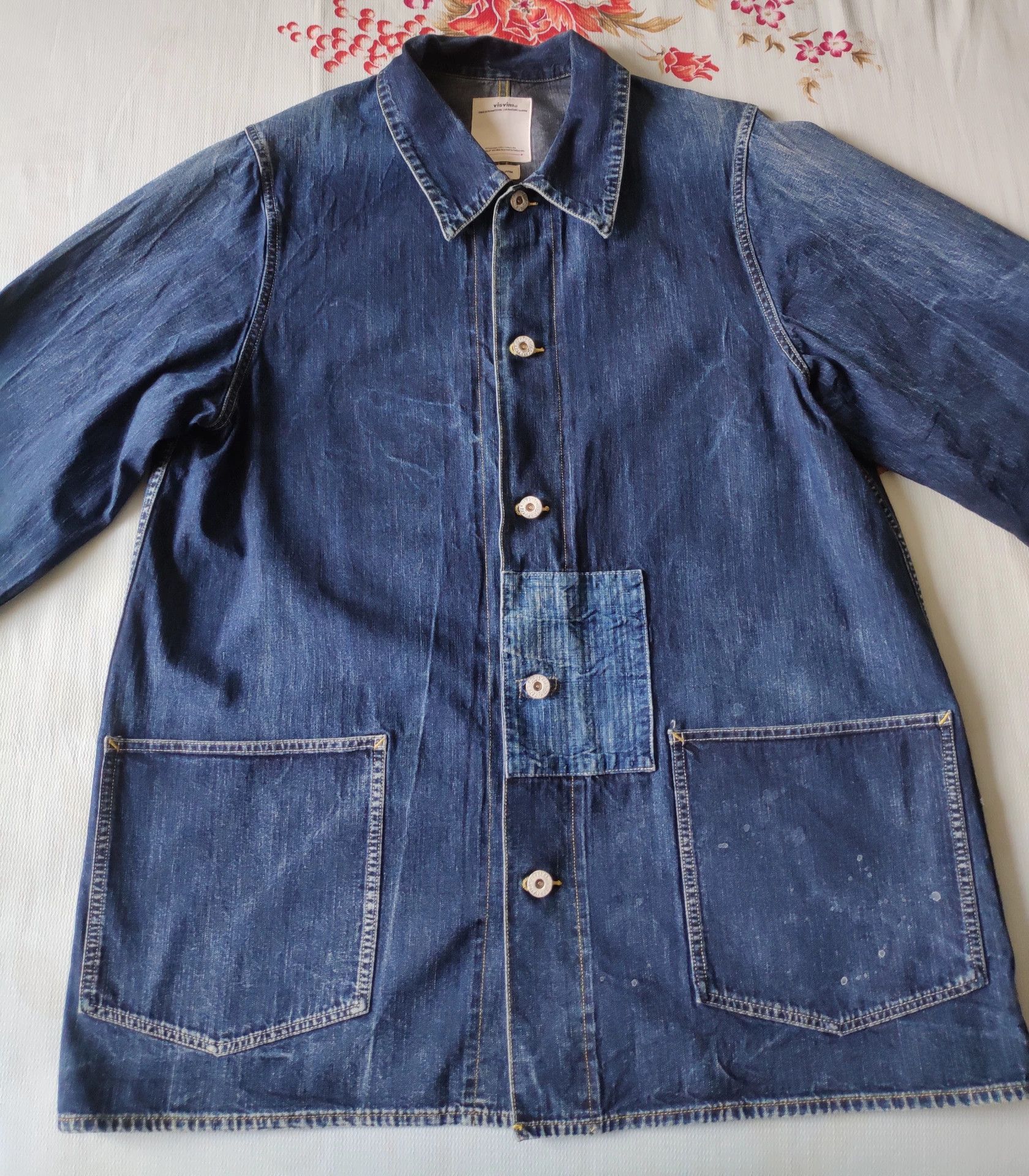 Visvim visvim men make used denim coats Size US S / EU 44-46 / 1 - 1 Thumbnail
