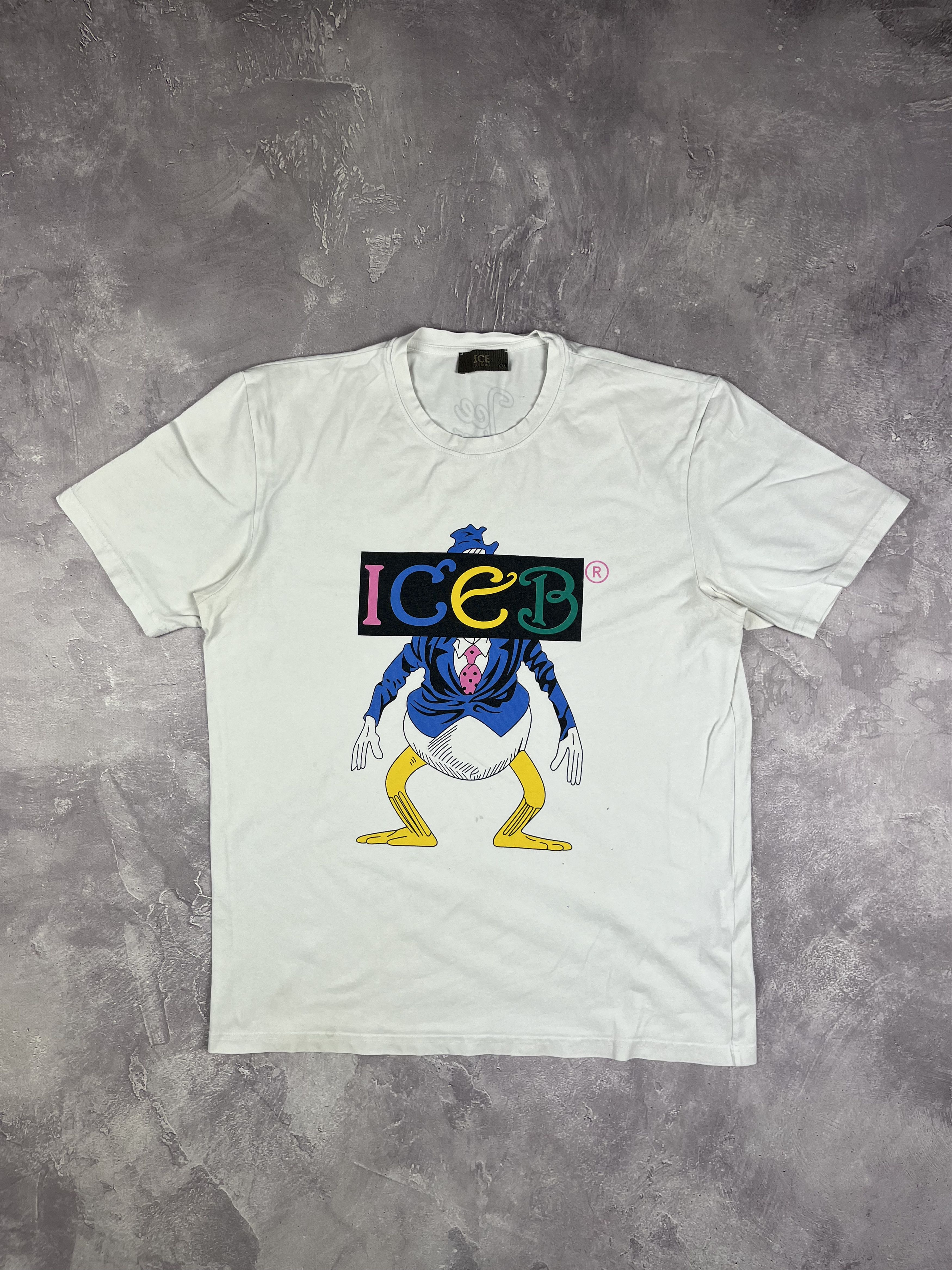 Iceberg Vintage ICEBERG Cartoon Graphic Duck ICE B T-Shirt XXL Size US XXL / EU 58 / 5 - 1 Thumbnail