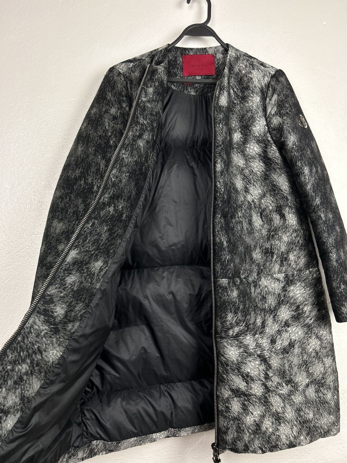 Moncler Moncler Gamme Rouge Vanessa Giaccone Multicolor Wool Coat Size S / US 4 / IT 40 - 14 Thumbnail