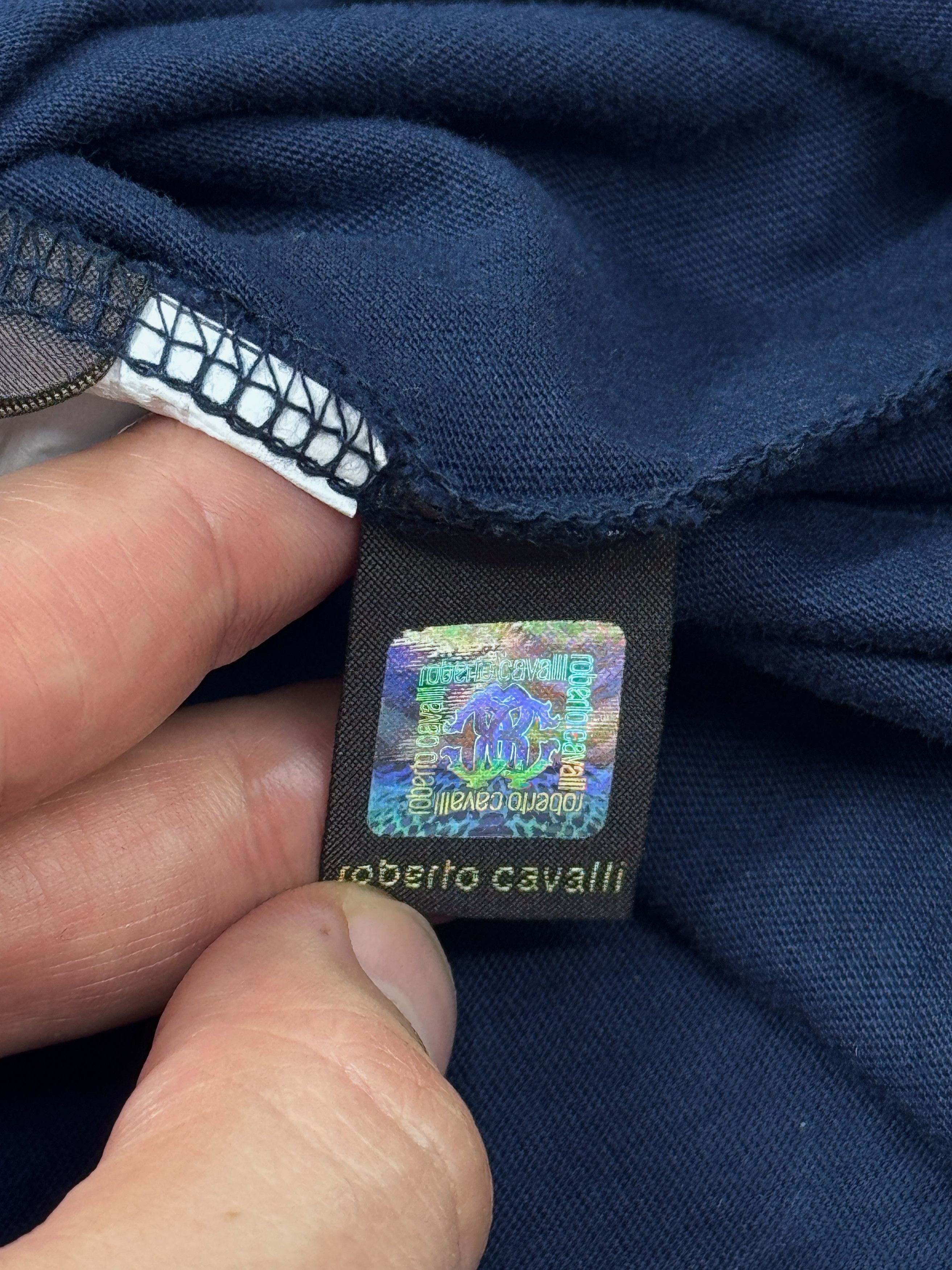 Roberto Cavalli Roberto Cavalli T-Shirt Snakes Logo Size US M / EU 48-50 / 2 - 13 Thumbnail