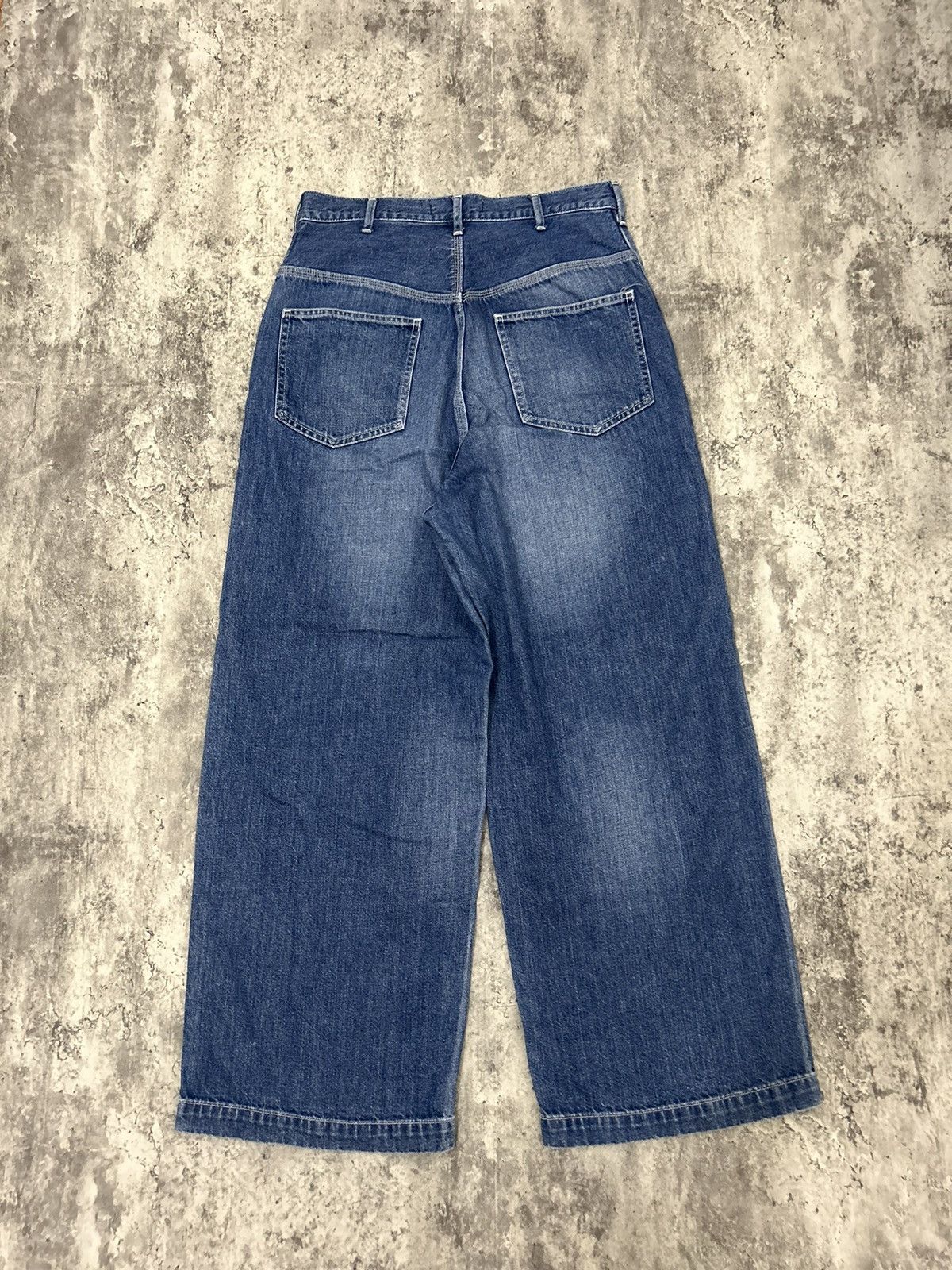 Japanese Brand × Johnbull JOHNBULL Wide Leg Waist Side Zipper Pans Size US 30 / EU 46 - 2 Thumbnail