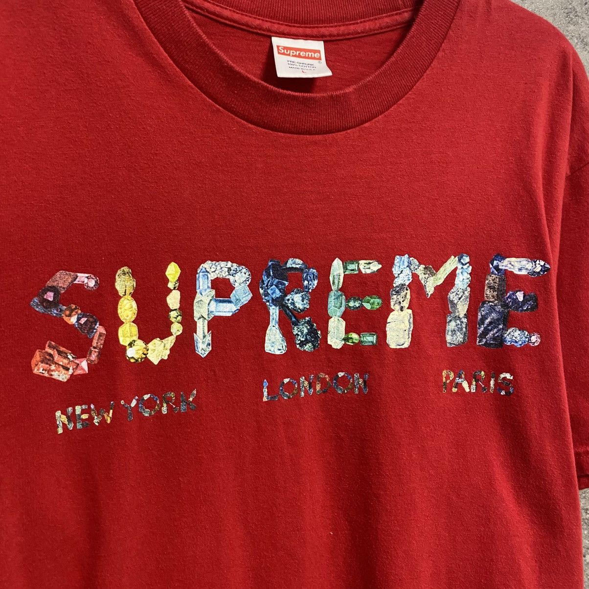 Supreme Supreme T Shirt London Big Logo Size US L / EU 52-54 / 3 - 4 Thumbnail