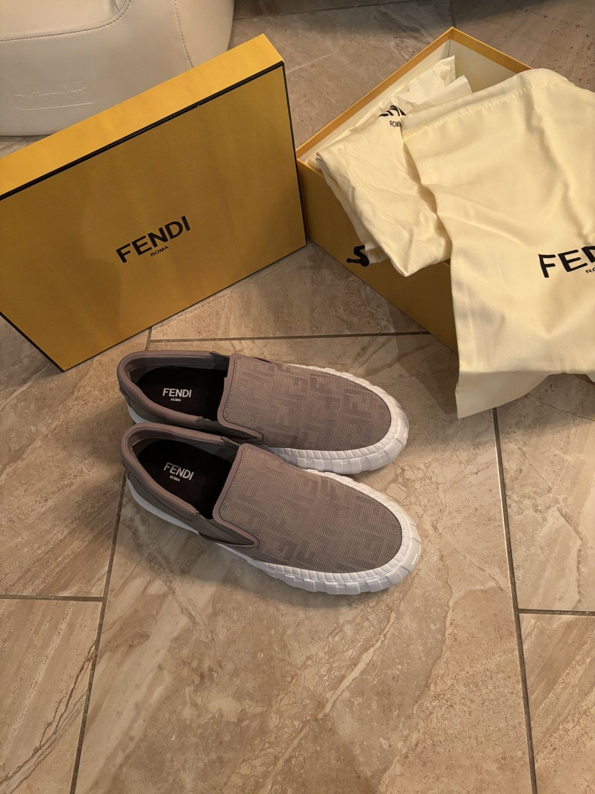 Fendi Fendi Slip-on Sneakers like New FF Flash Size US 9 / EU 42 - 3 Thumbnail