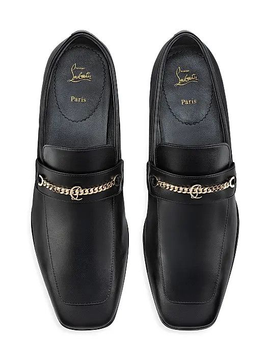 Christian Louboutin o1bcso1str0825 Mj Moc Uomo 40 in Black Size US 8 / EU 41 - 4 Thumbnail