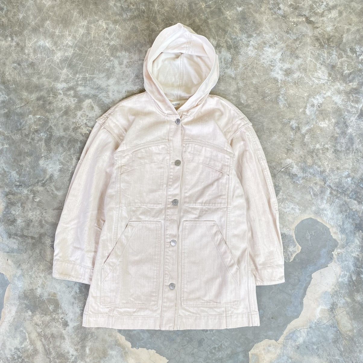 Isabel Marant Etoile Isabel Marant Etoile Hoodie Denim Jacket Size L / US 10 / IT 46 - 1 Thumbnail