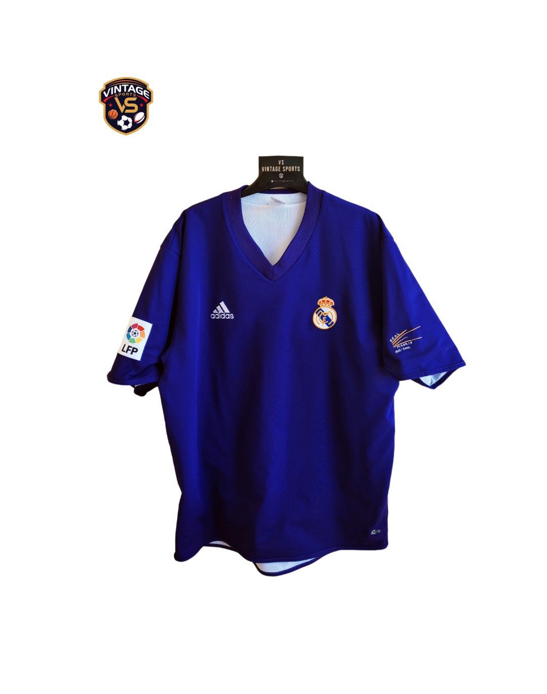Adidas Real Madrid 2001-2002 Centenary Reversible Soccer Jersey | Grailed