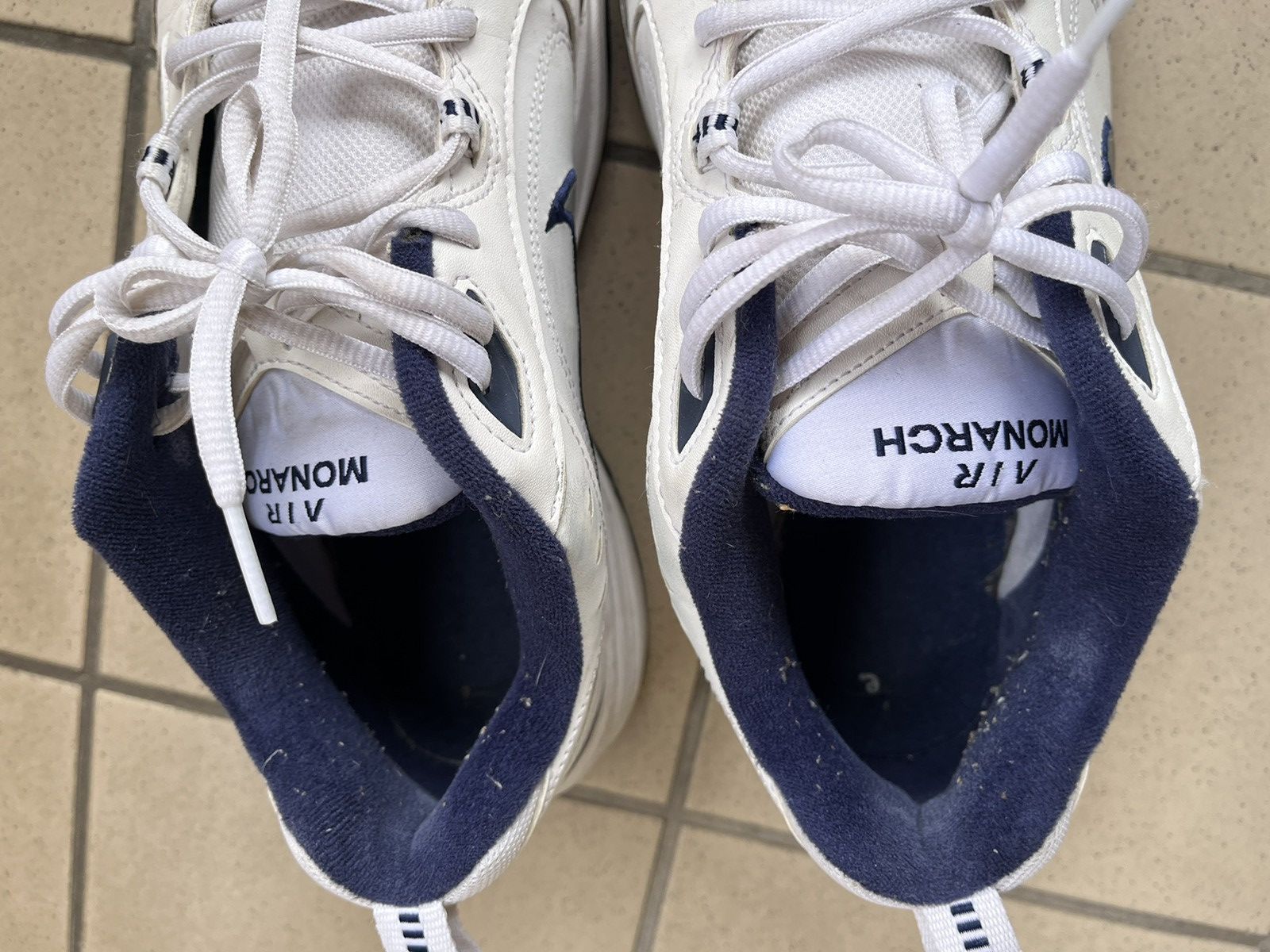 Nike × Vintage Nike Air Monarch dad shoes daddy runners running trainers Size US 10.5 / EU 43-44 - 3 Thumbnail