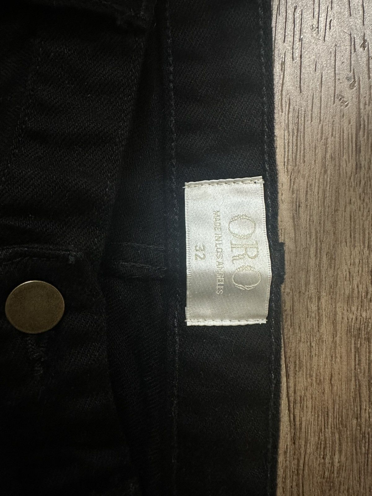 Oro Los Angeles ORO Los Angeles Jeans Ankle Zip Size US 32 / EU 48 - 2 Thumbnail