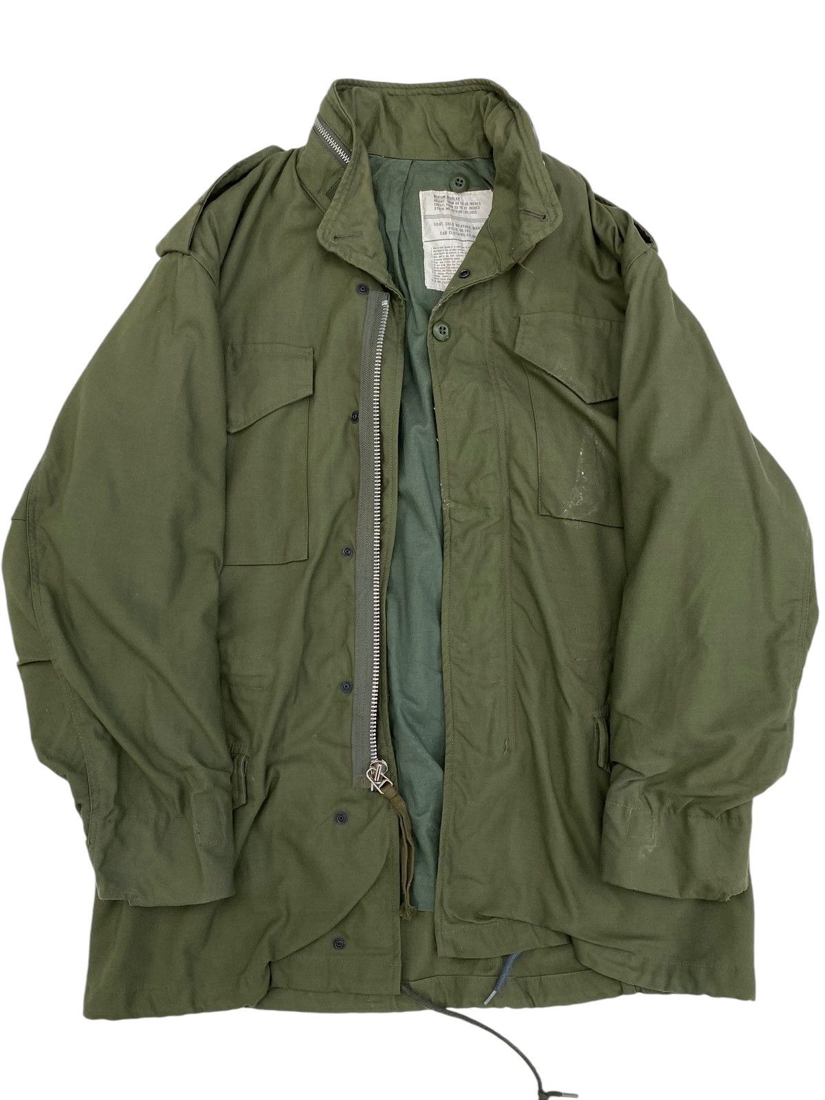 Vintage Vtg Field, OG-107 Jacket Military Size US M / EU 48-50 / 2 - 1 Thumbnail