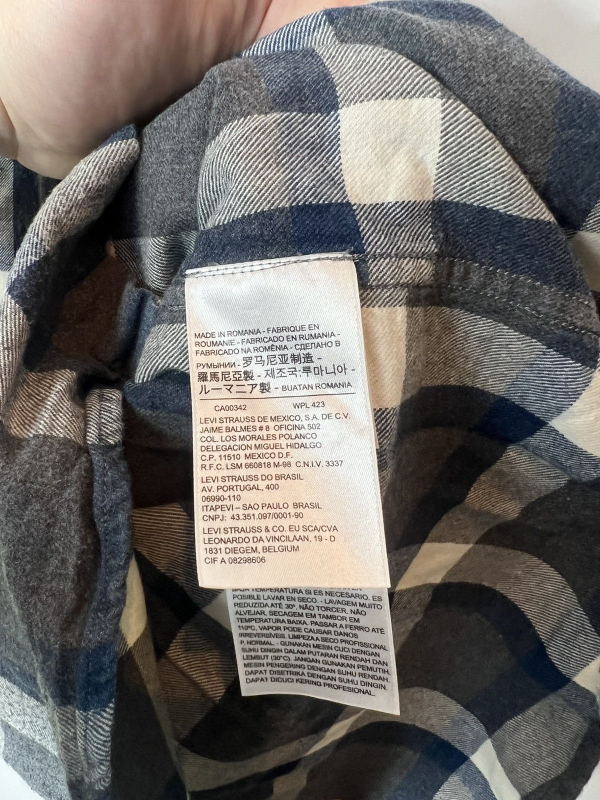 Levi's Made & Crafted Vintage streetwear y2l Levi’s Made and Crafted Flannel Shirt Size US M / EU 48-50 / 2 - 6 Thumbnail