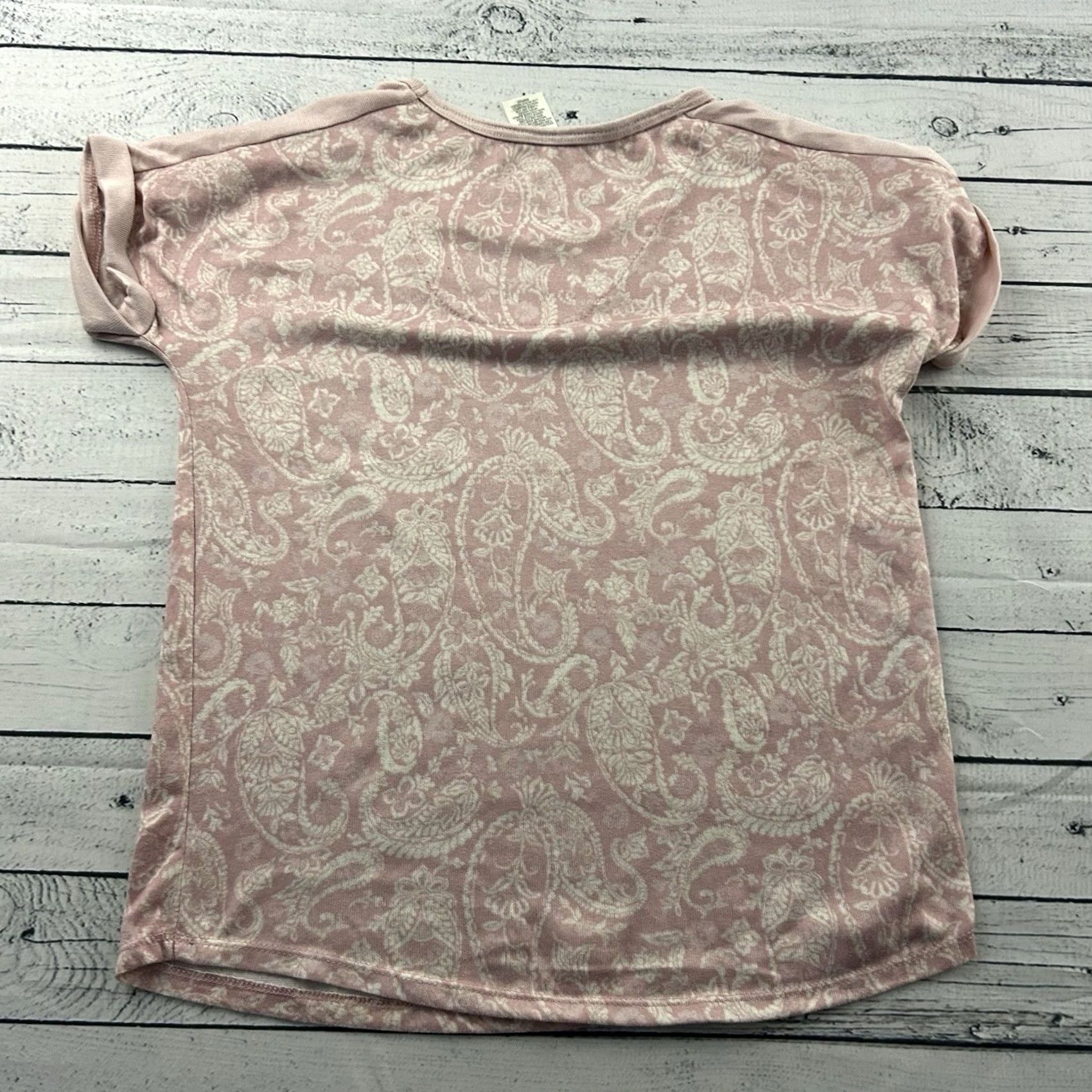 Lucky Brand Lucky Brand Short Sleeve Top Women's Small Pink Shirt Women S Pink Lucky Brand Short Sleeve T-Shirt XS-Small Size S / US 4 / IT 40 - 5 Thumbnail