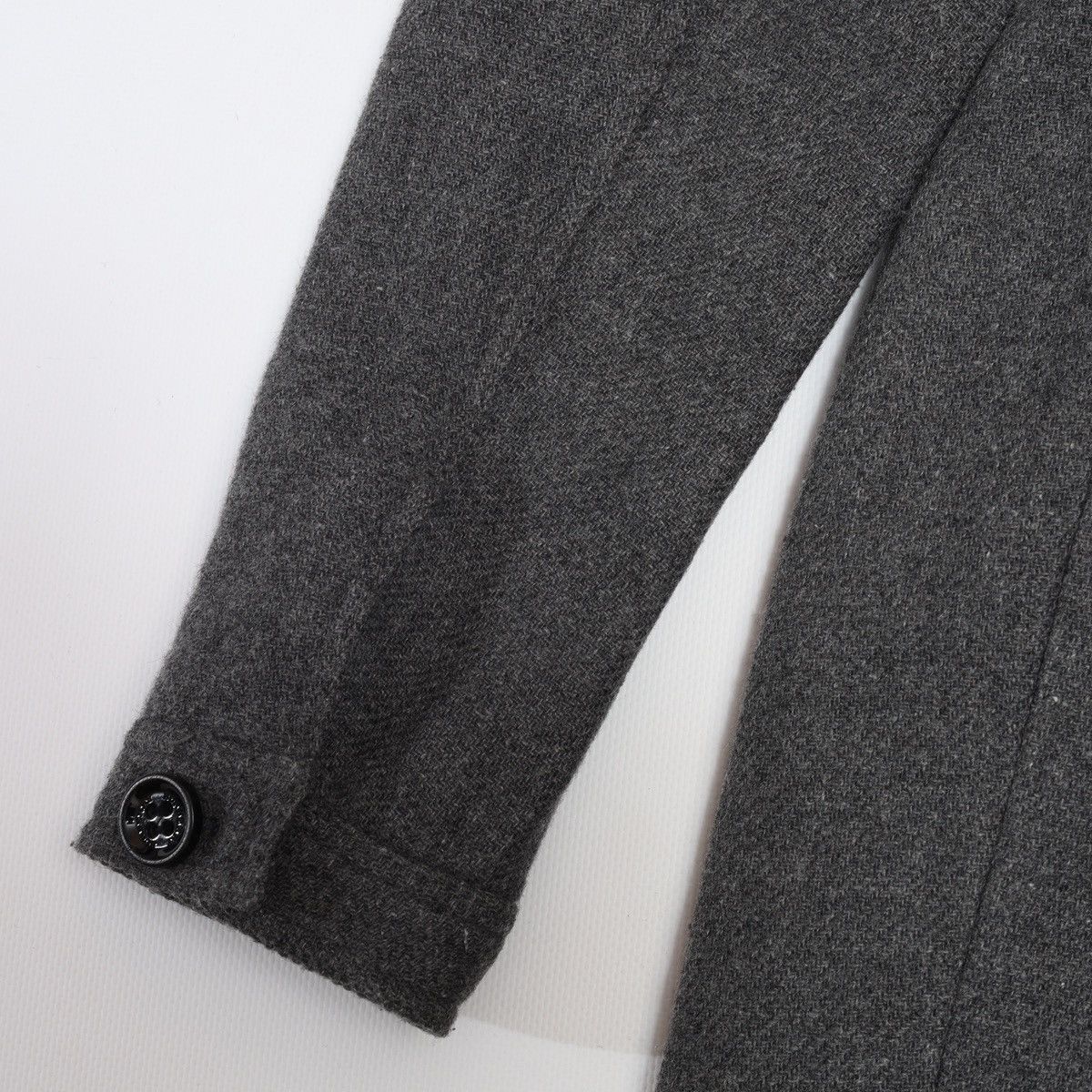 Burberry Burberry Gray Coat Jacket Wool Size XS / US 0-2 / IT 36-38 - 14 Thumbnail