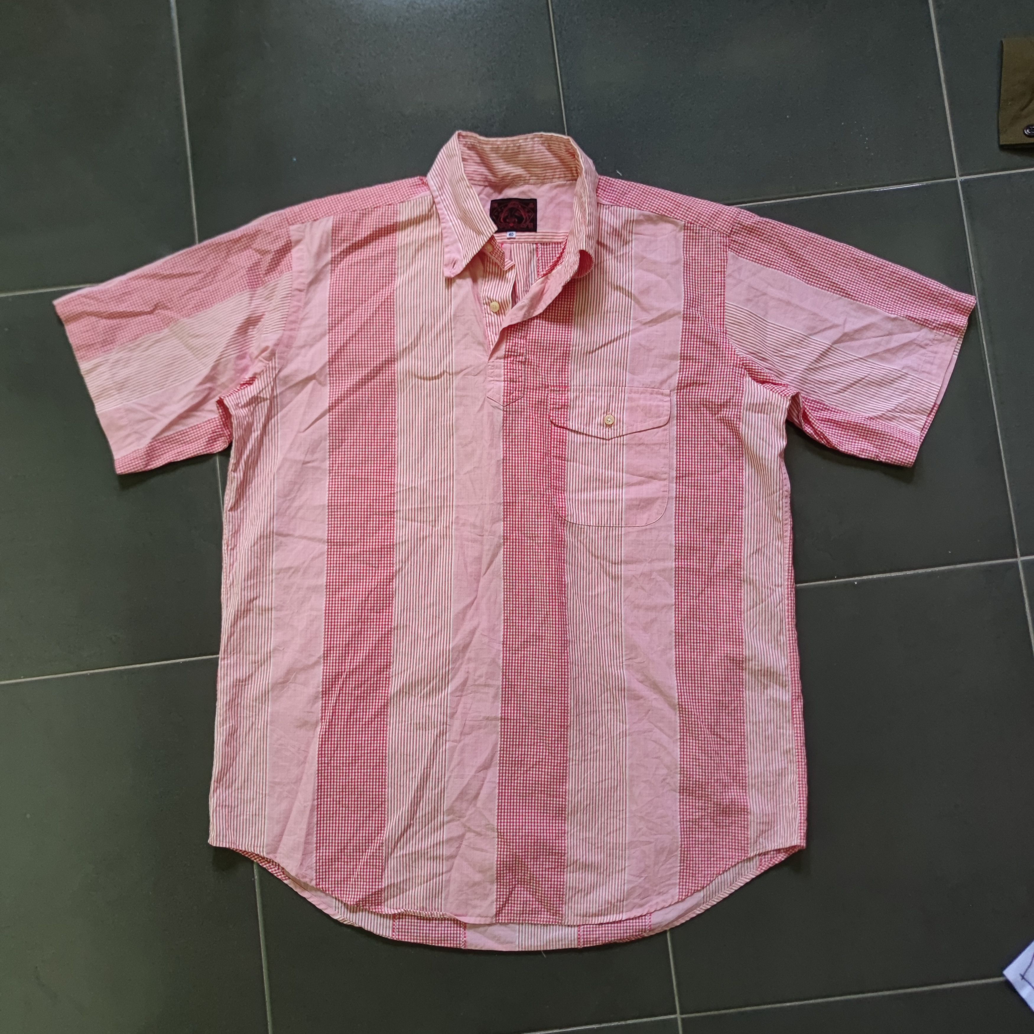 Evisu EVISU HALF BUTTON SHIRT Size US L / EU 52-54 / 3 - 13 Thumbnail