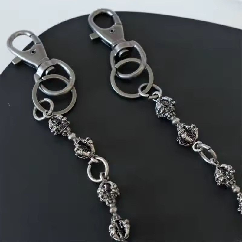 Vintage Pattern Metal Hook wallet jeans chain accessories Size ONE SIZE - 3 Thumbnail