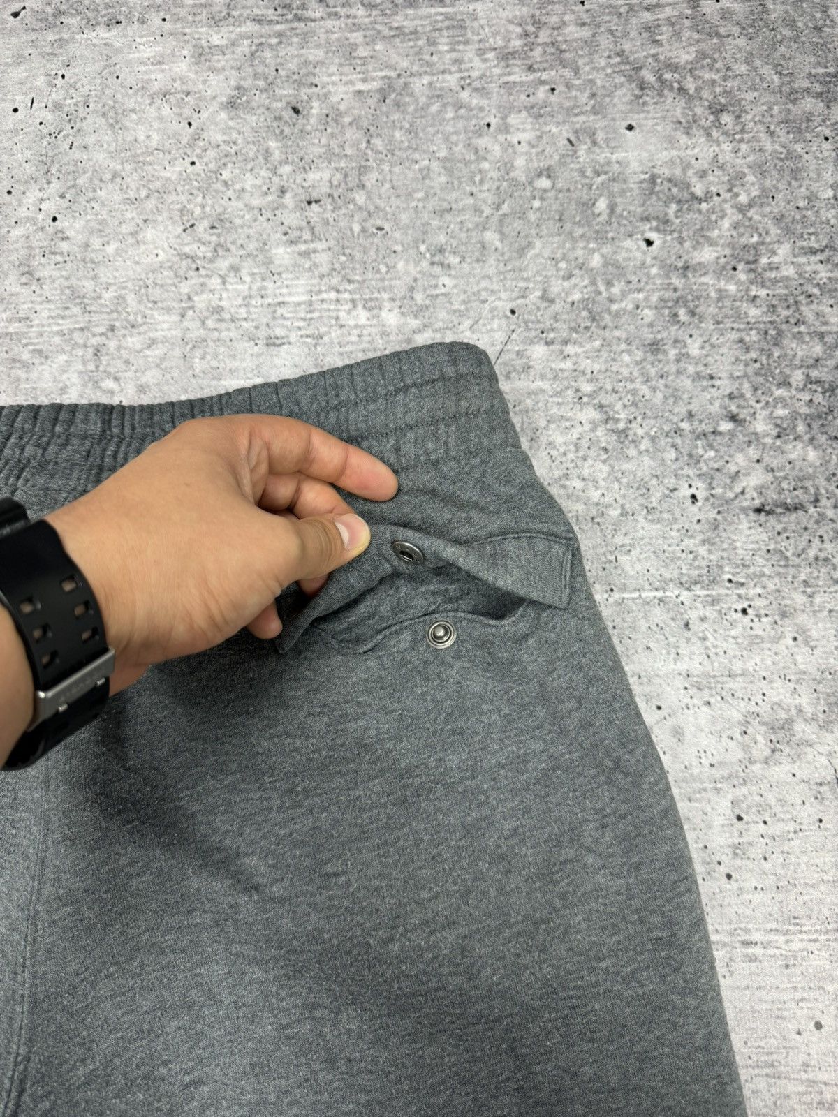 Nike × Vintage Vintage Nike Y2K Style Grey Wide Leg Loose Sweatpants Pants Size US 30 / EU 46 - 18 Thumbnail