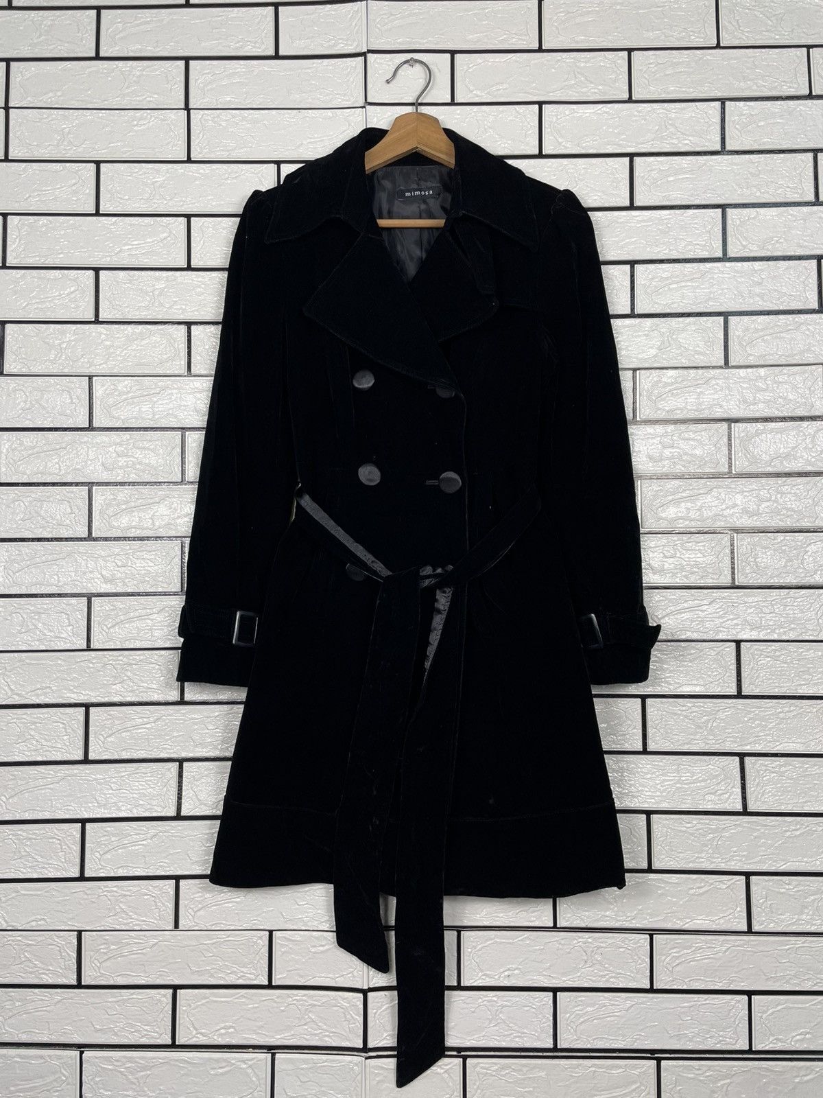 Japanese Brand Japanese Brand Mimpsa Double Breasted Women Coat Size S / US 4 / IT 40 - 1 Thumbnail