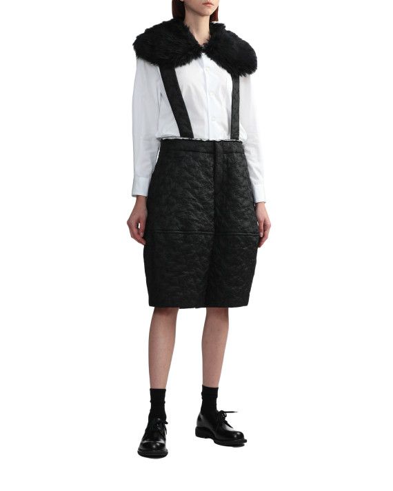 Comme des Garcons o1mle1224 Suspender Short in Black Size 28" / US 6 / IT 42 - 2 Thumbnail
