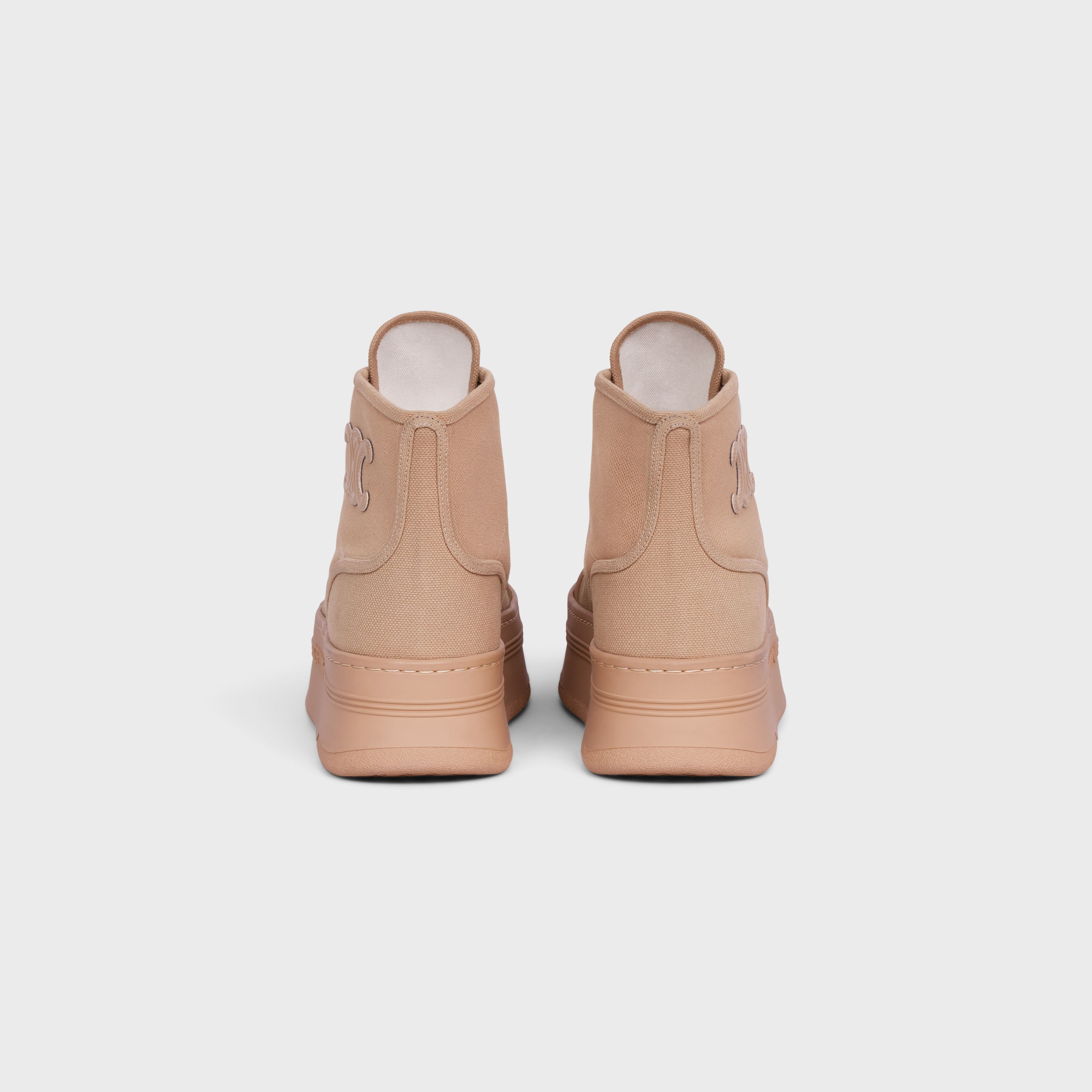 Celine o1bcso1str0925 352172198C Hi-Top Sneakers in Sand Size US 8 / IT 38 - 3 Thumbnail