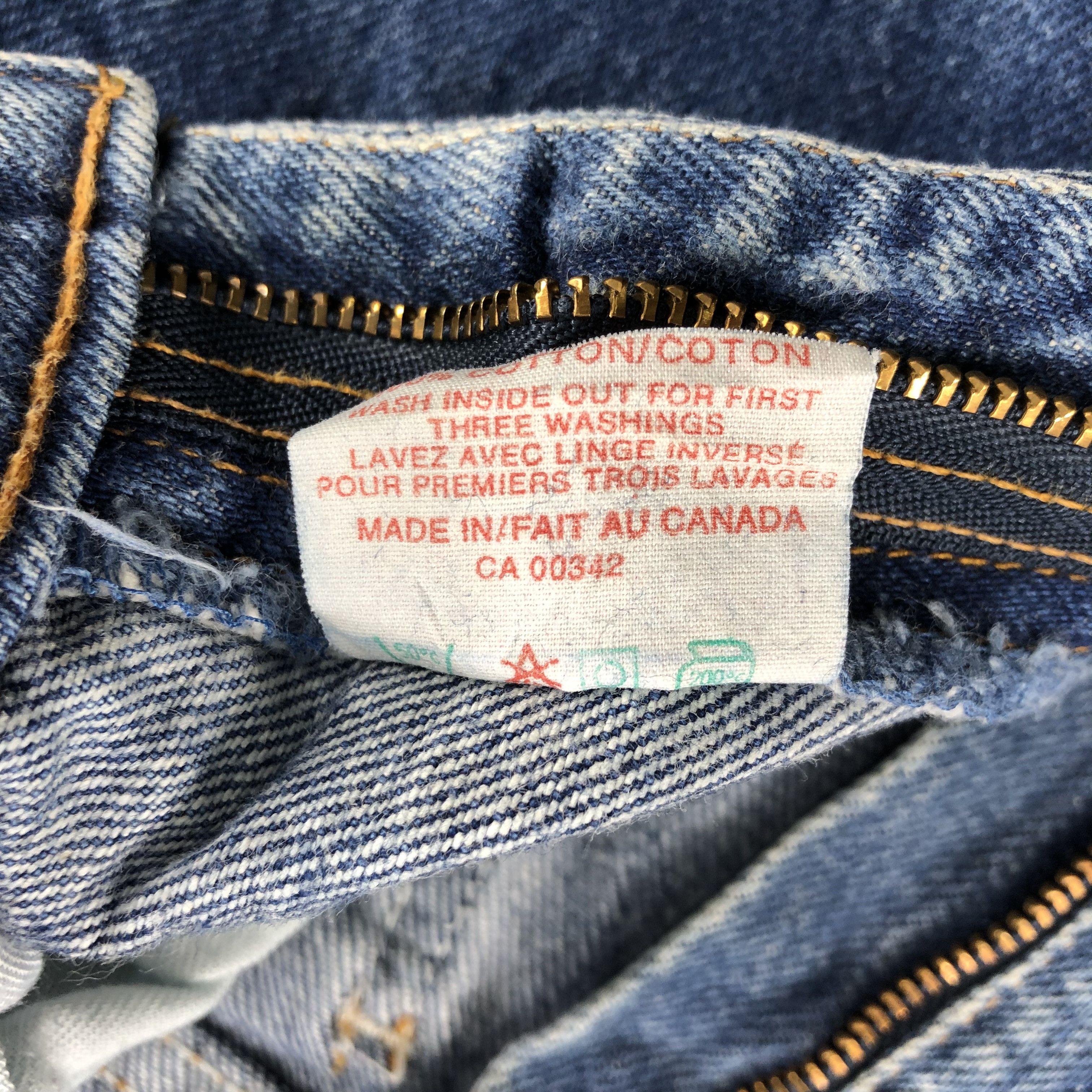 Levi's Vintage 90s Blue Wash Levis Jeans-J2022 Size US 32 / EU 48 - 9 Thumbnail