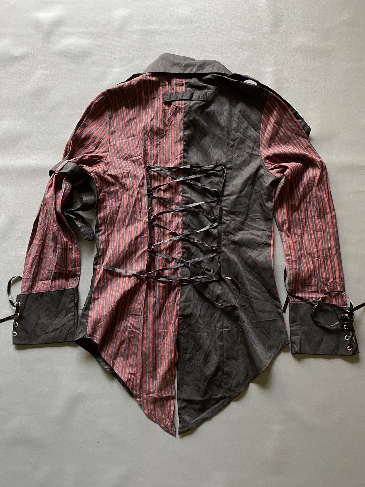 Japanese Brand Body Line Gothic Bondage Shirt Size M / US 6-8 / IT 42-44 - 5 Thumbnail