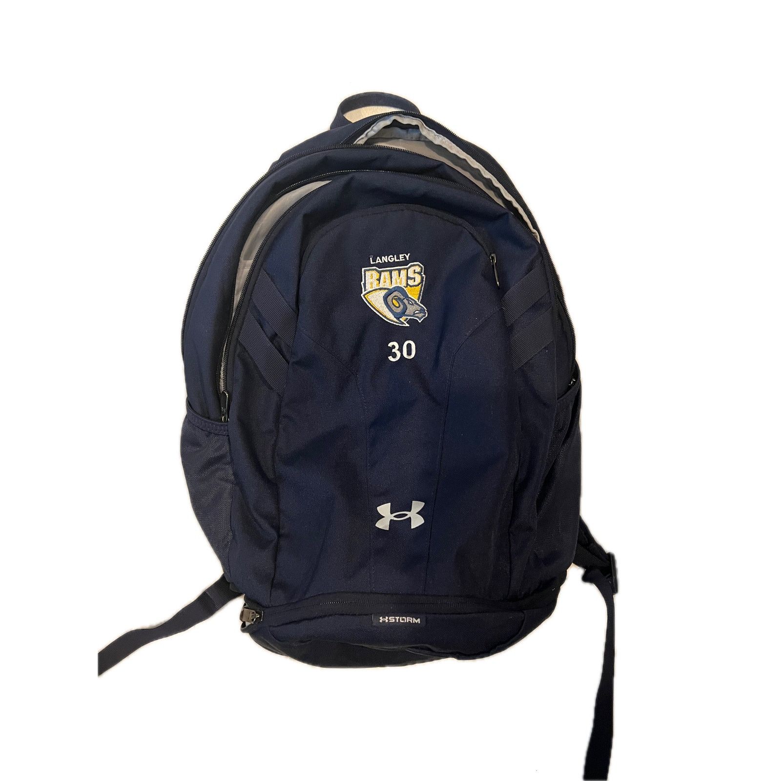Under Armour Under Armour Blue Langley Rams Hustle 5.0 Team Backpack Size ONE SIZE - 1 Thumbnail