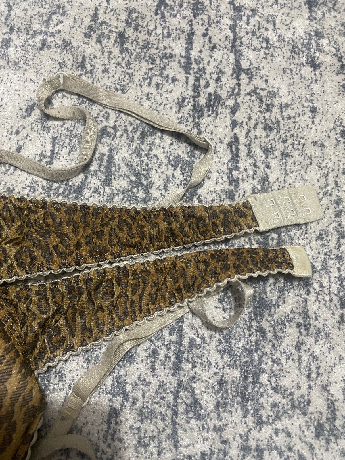 Dolce & Gabbana × Vintage Vintage rare luxury leopard dolce & gabban bra Size ONE SIZE - 8 Thumbnail