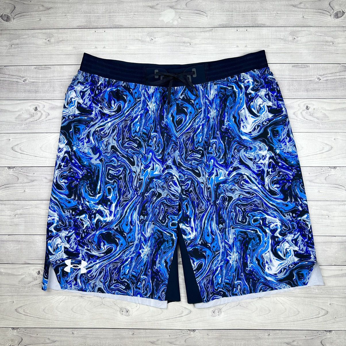 Under Armour Under Armour Storm Shorts Blue Abstract Print Men's Size L Size US 34 / EU 50 - 1 Thumbnail