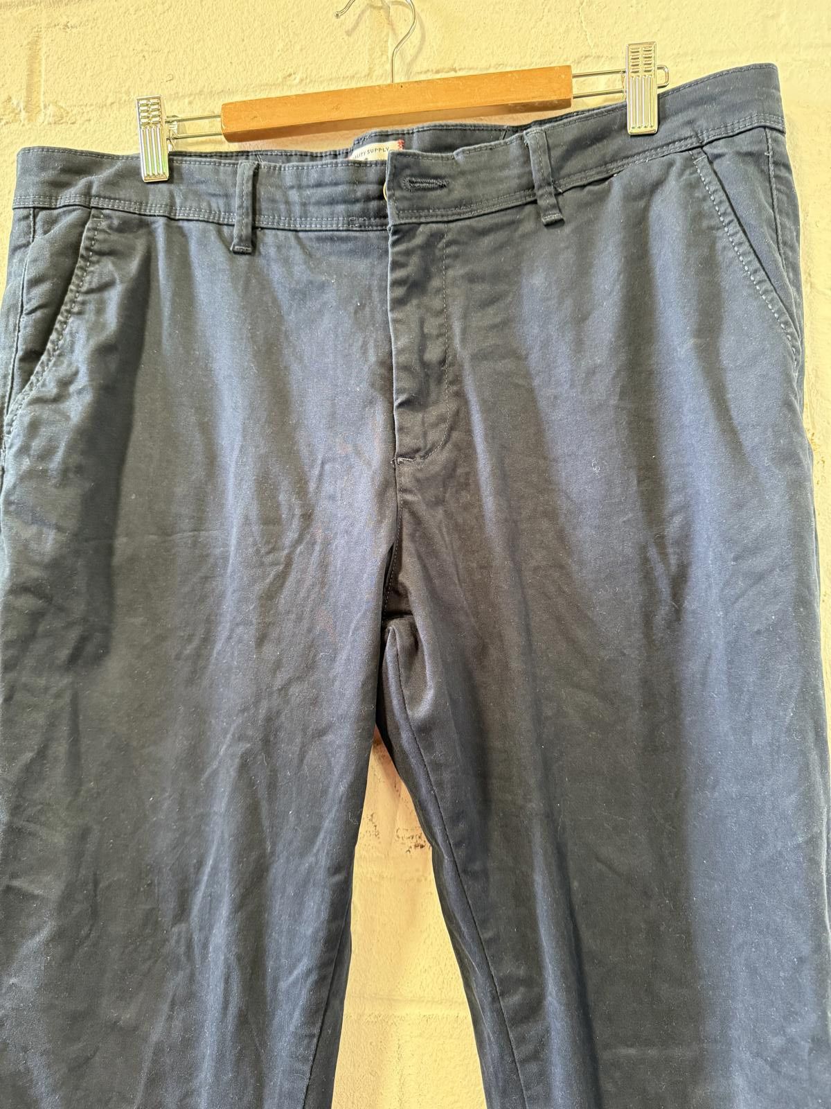 Jack & Jones Jack & Jones Navy Chino Trousers Size US 30 / EU 46 - 4 Thumbnail