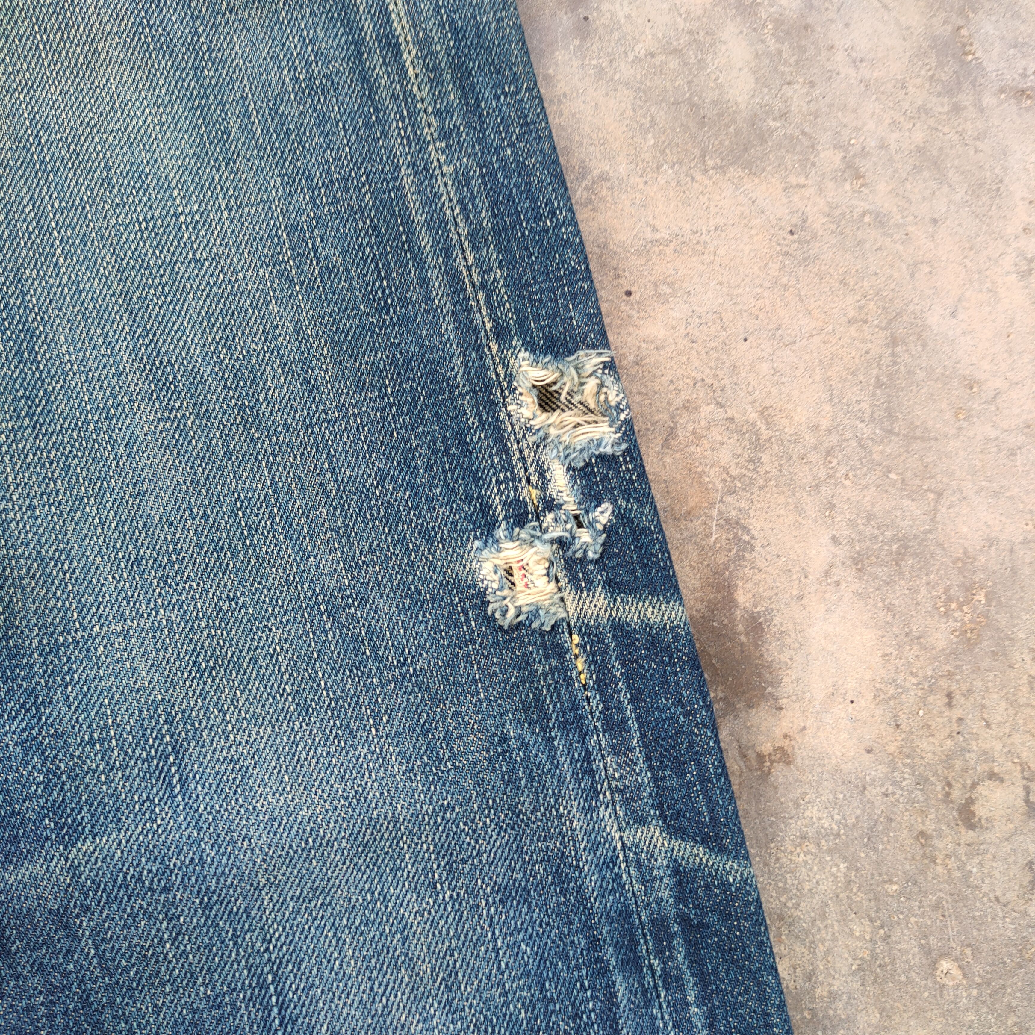 ABAHOUSE VINTAGE ABAHOUSE RUSTY SELVEGE FADED JEANS DENIM PANTS Size US 36 / EU 52 - 9 Thumbnail