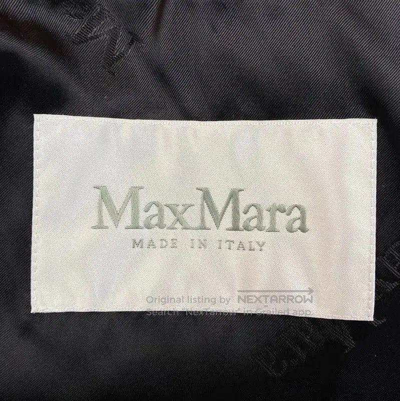 Max Mara MaxMara Black Rayon Women's Coat . Size S / US 4 / IT 40 - 4 Thumbnail