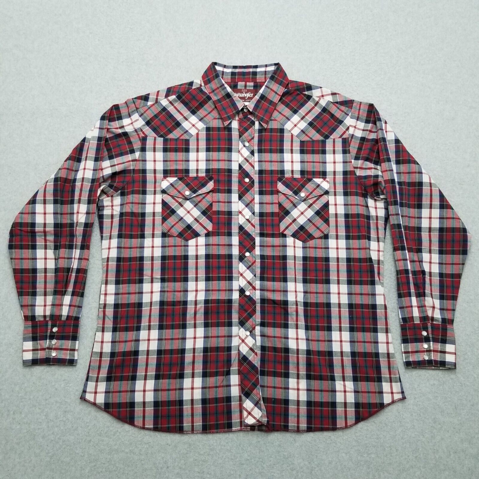 Wendall Washed Plaid Mix Pullover