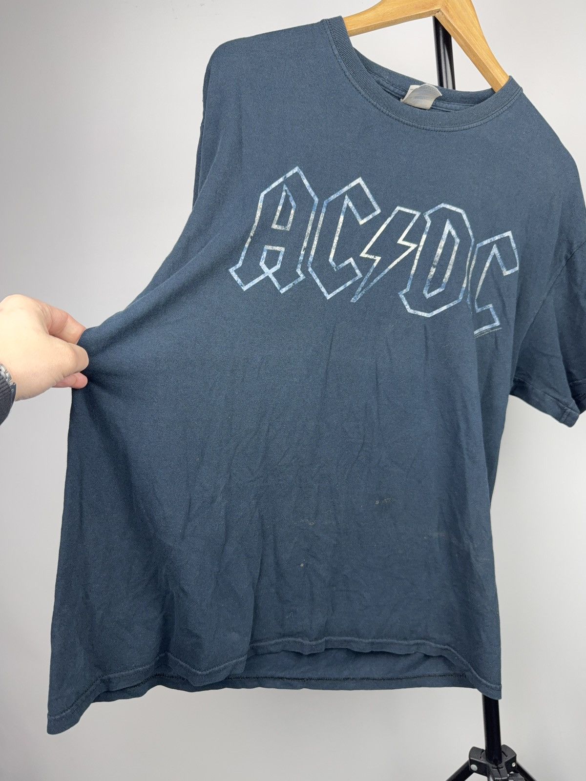 AC/DC 00s AC/DC Buenos Aires 2009 Tour Rock Band T-Shirt Gildan Size US L / EU 52-54 / 3 - 6 Thumbnail