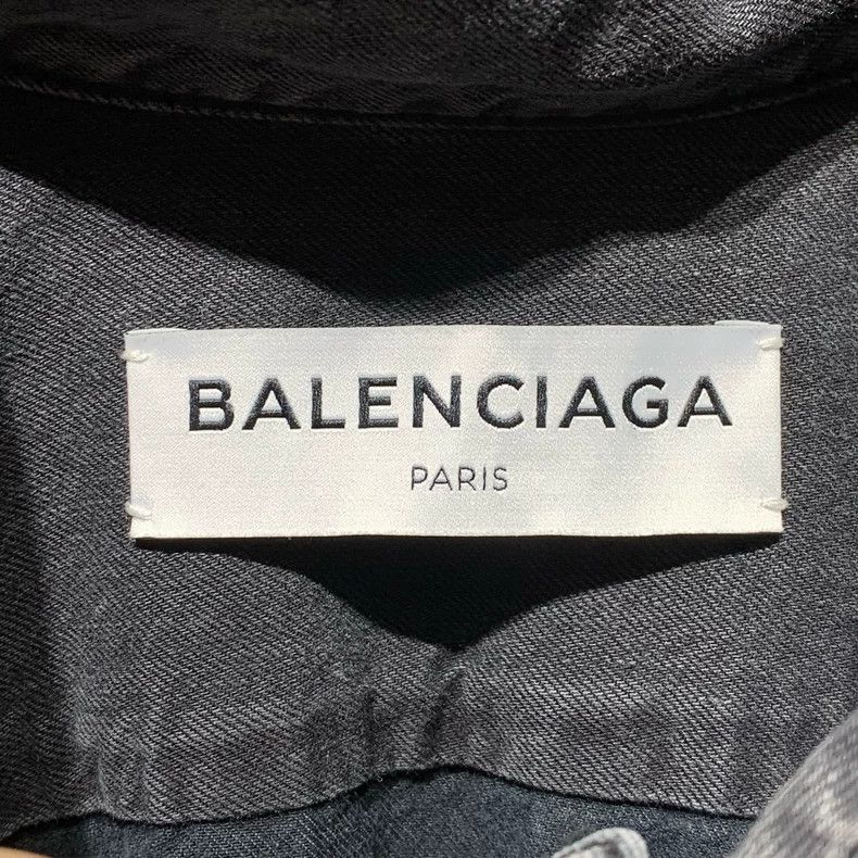 Balenciaga Balenciaga Denim shirt 2502-Nextarrow Size US L / EU 52-54 / 3 - 2 Thumbnail