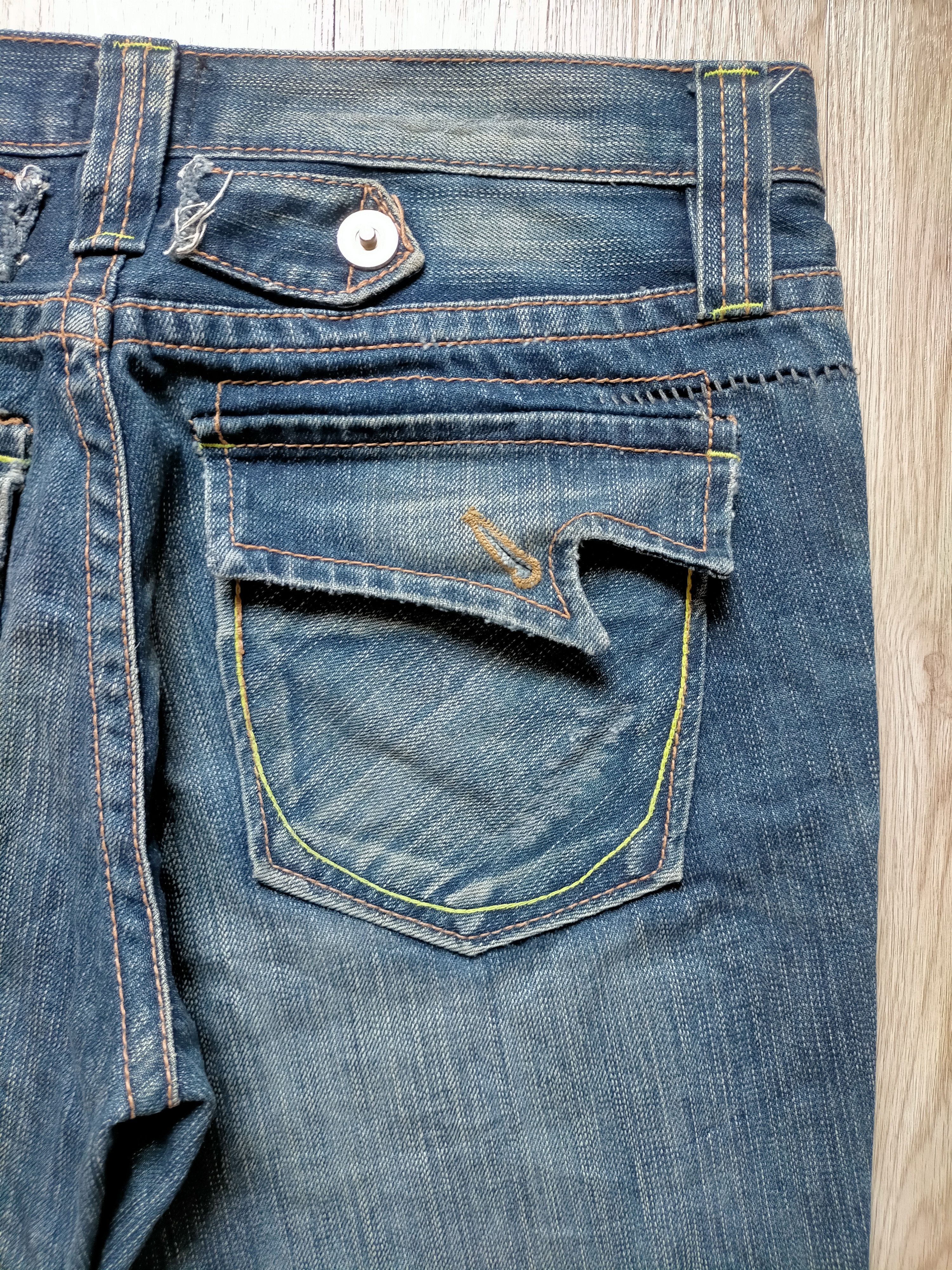Le Grande Bleu (L.G.B.) OzzFirst Pinball Flare Jeans Studded Boot cut denim Size US 31 - 13 Thumbnail