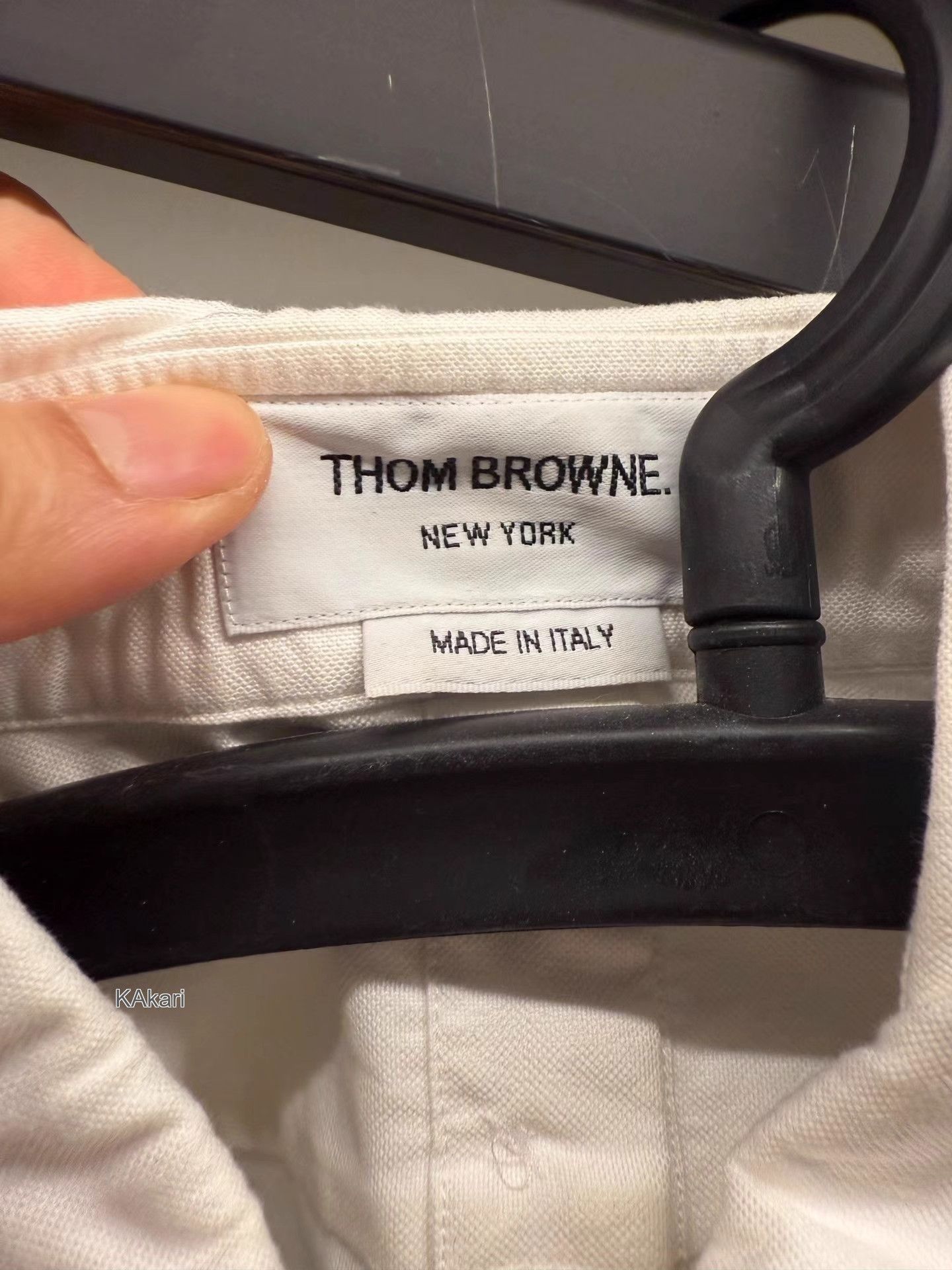 Thom Browne White Long-Sleeve Button-Up Shirt Size US XL / EU 56 / 4 - 3 Thumbnail