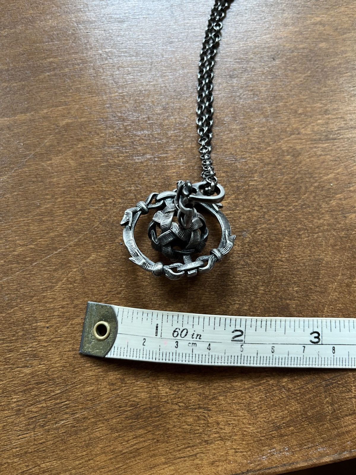 Vivienne Westwood Gothic Saturn Necklace Size ONE SIZE - 3 Thumbnail