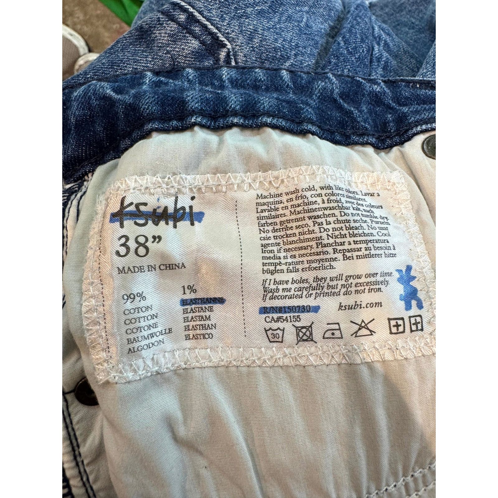 Ksubi Ksubi Blue Jeans Size US 38 / EU 54 - 6 Thumbnail