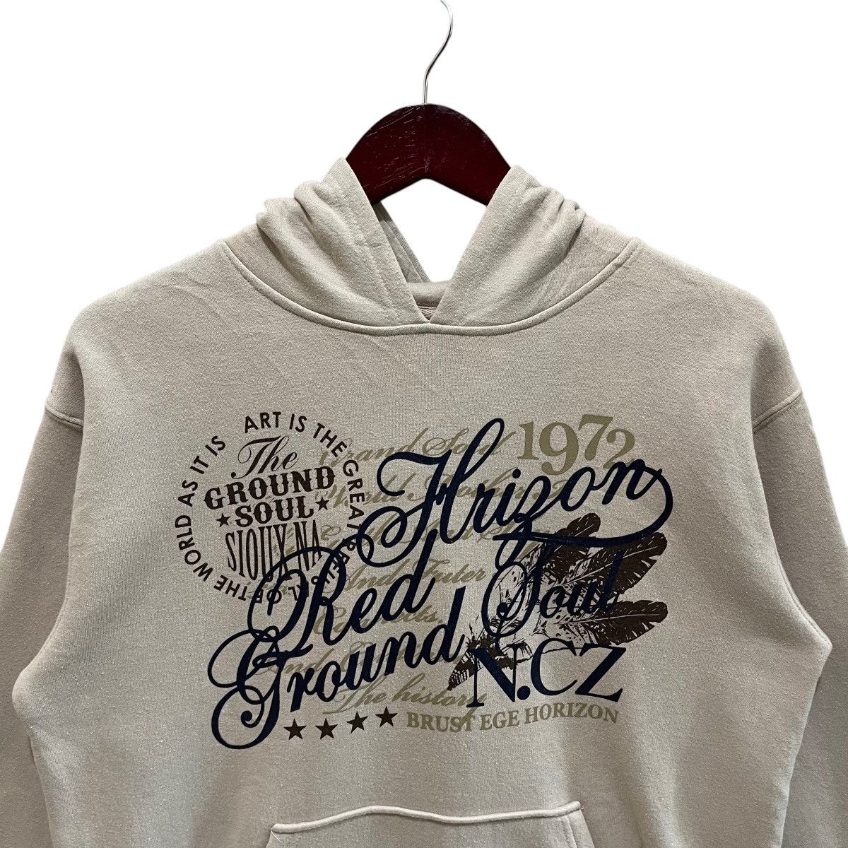 Native × Vintage Vintage Beaumere Ground Rage the Horizon Sweatshirt Hoodie Size US L / EU 52-54 / 3 - 3 Thumbnail
