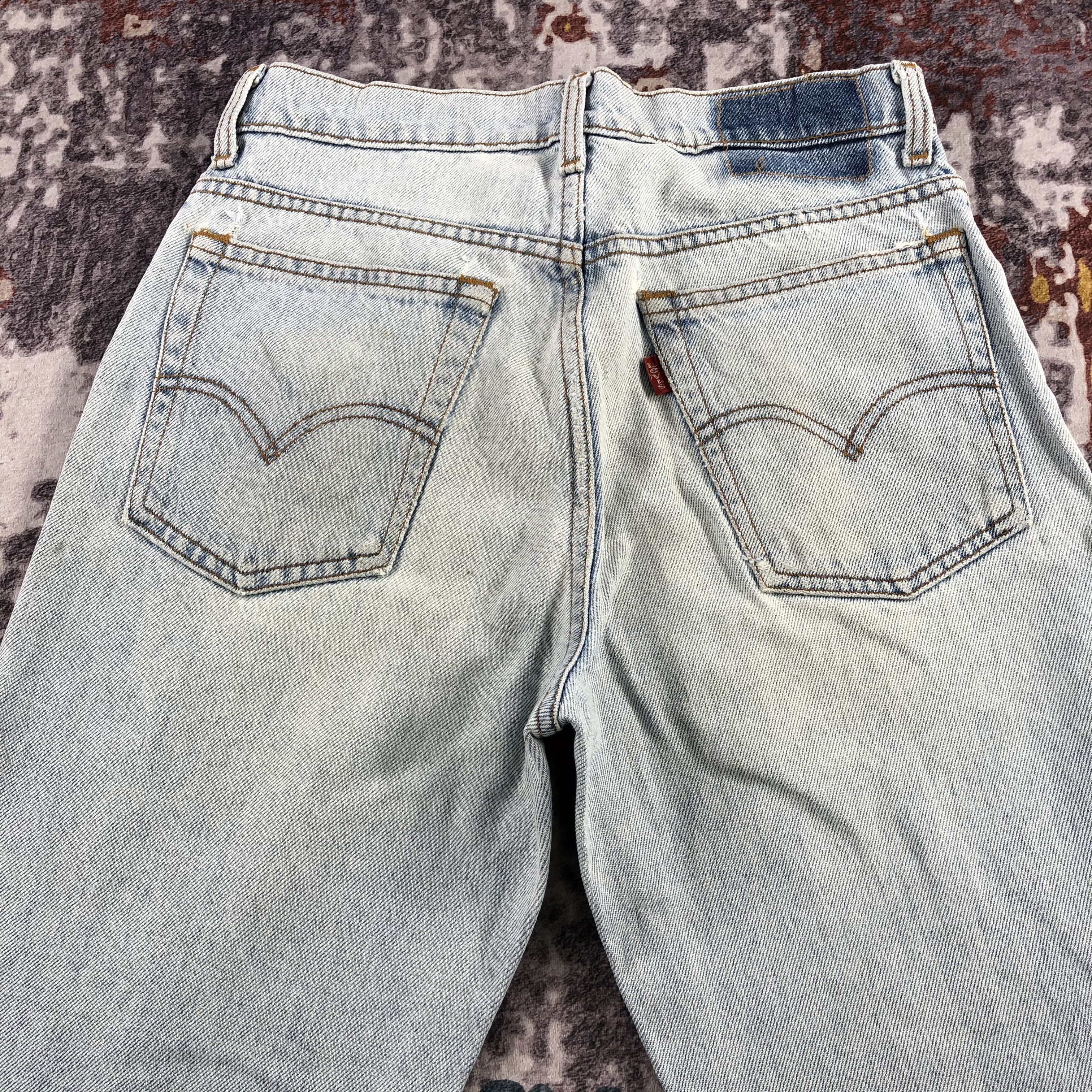 Levi's × Vintage Vintage 90s Light Wash Levis 515 Jeans-JM2656 Size US 28 / EU 44 - 4 Thumbnail