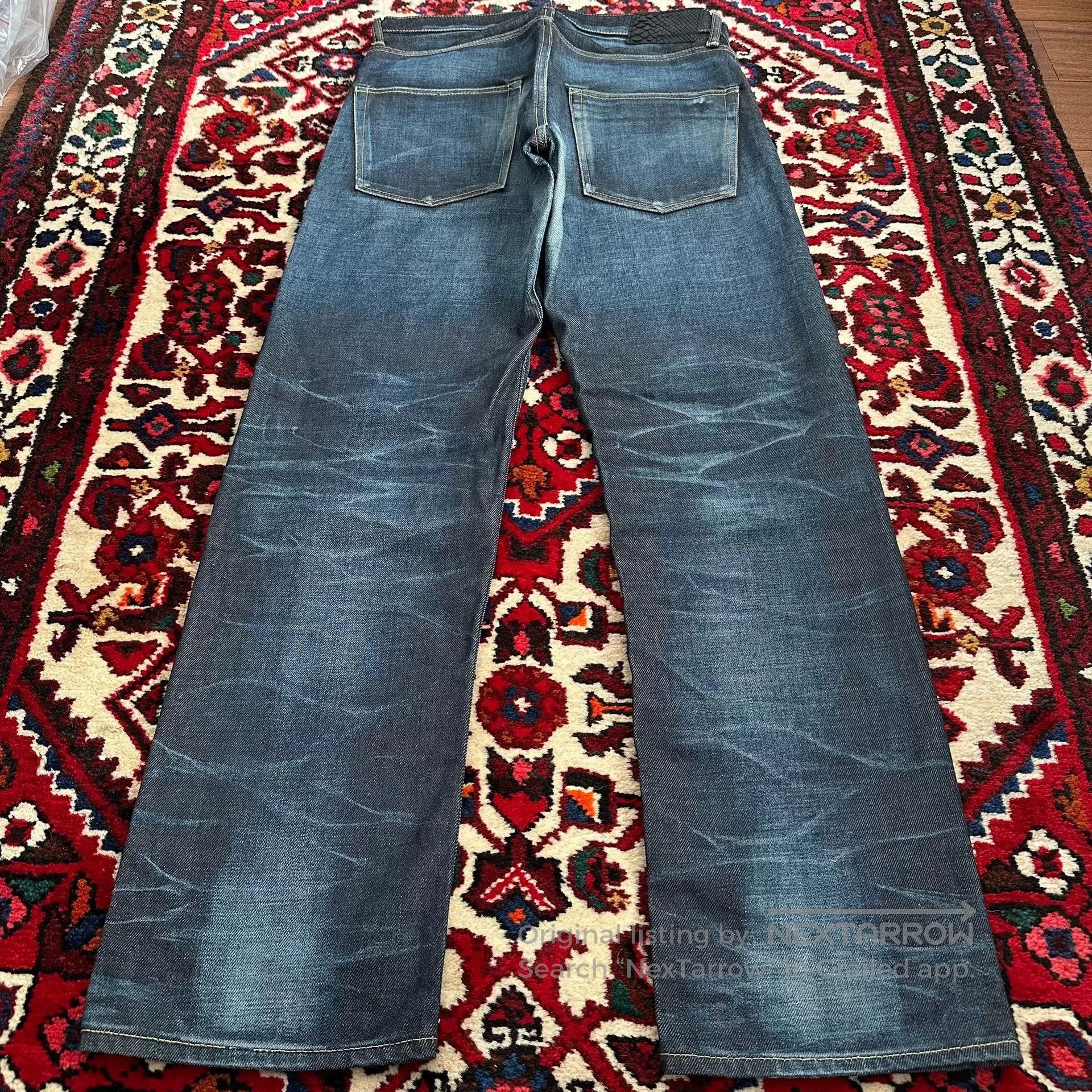 Visvim visvim 11aw 05nw Washed Jeans. Size US 32 / EU 48 - 4 Thumbnail