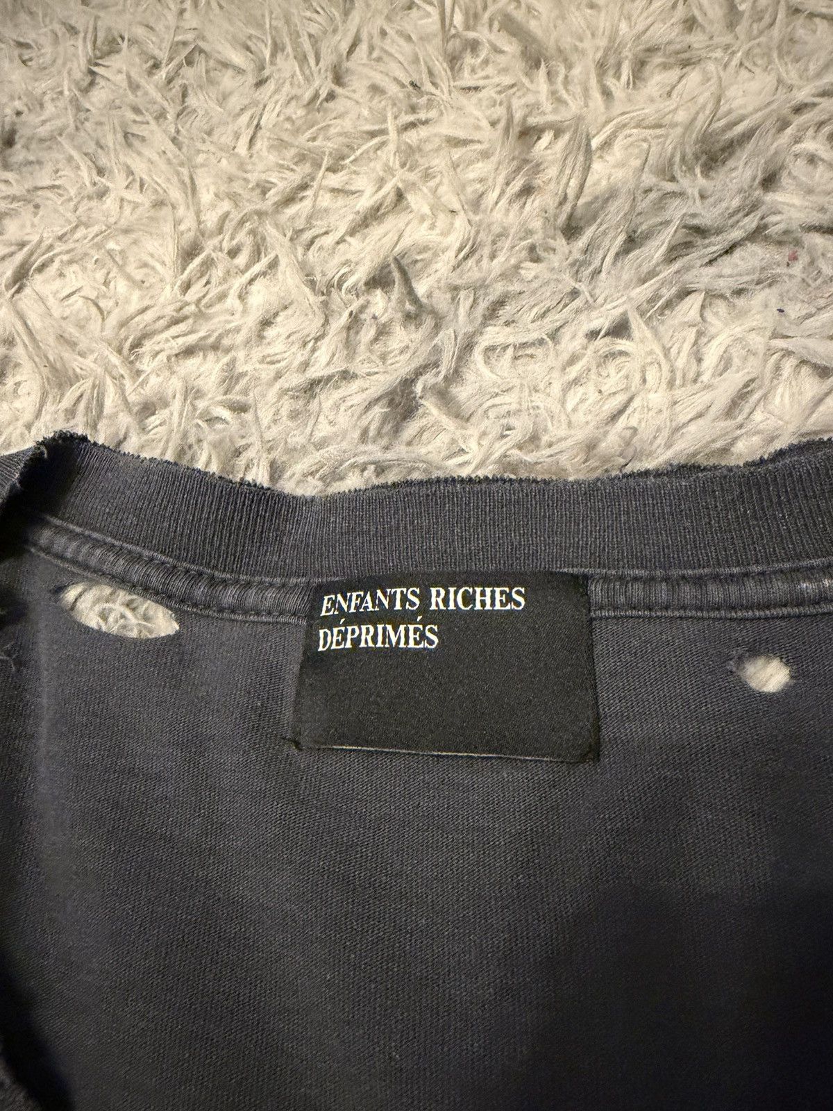 Enfants Riches Deprimes distressed longsleeve Size US XXL / EU 58 / 5 - 2 Thumbnail